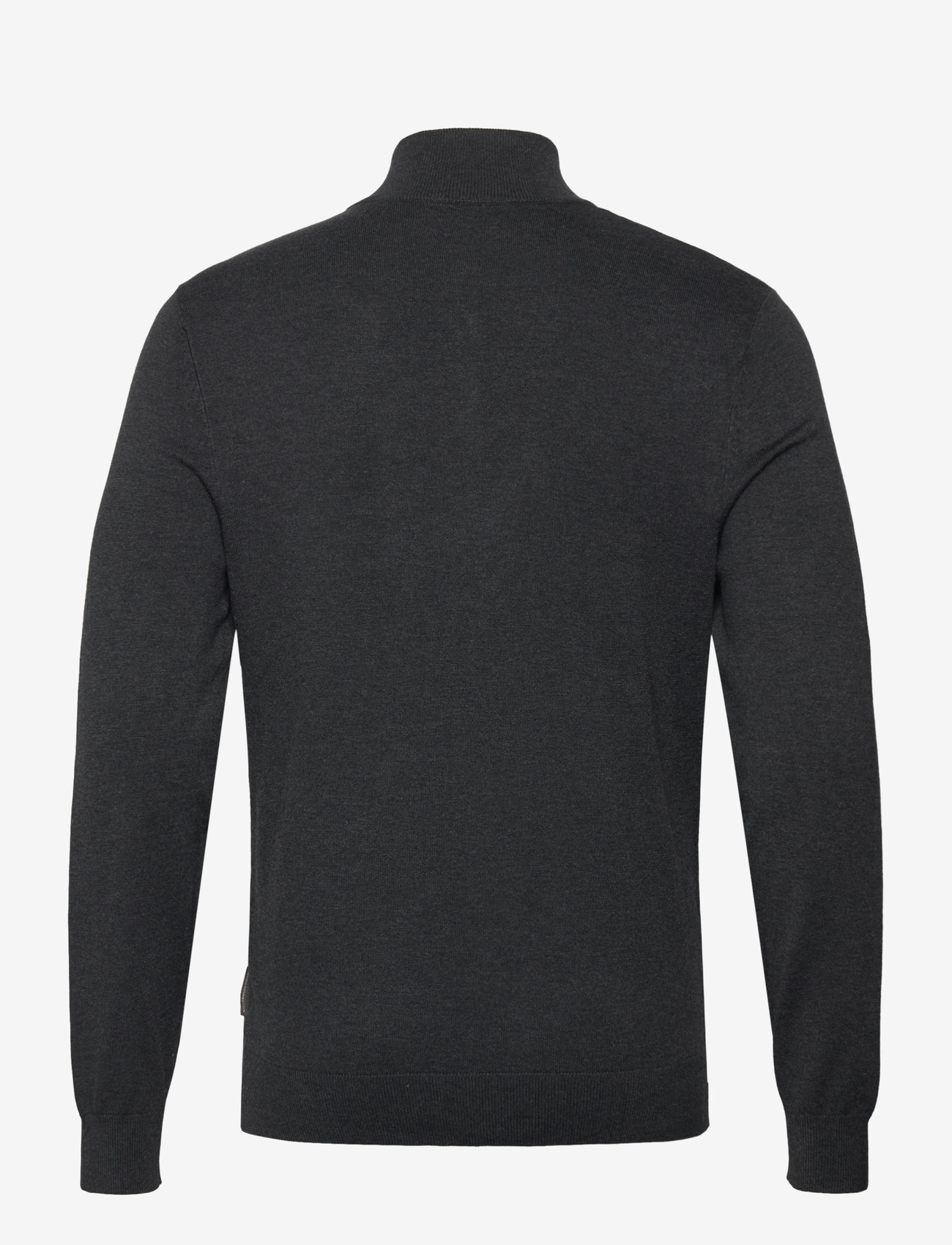 French Connection - 1/2 ZIP FORMAL 2 - charcoal mel - 1