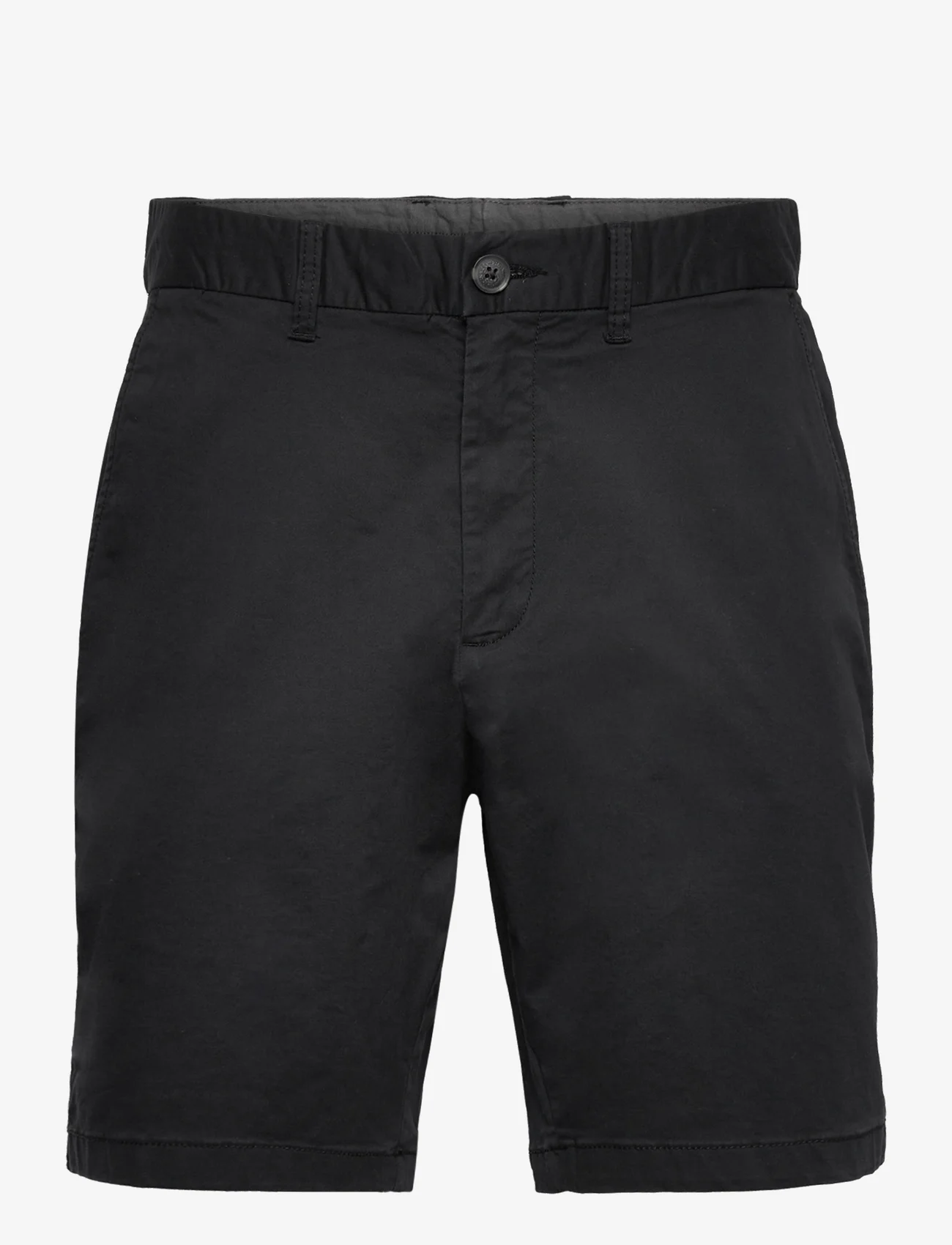 French Connection - STRTCH CHINO SHORTS - chinos shorts - black - 0