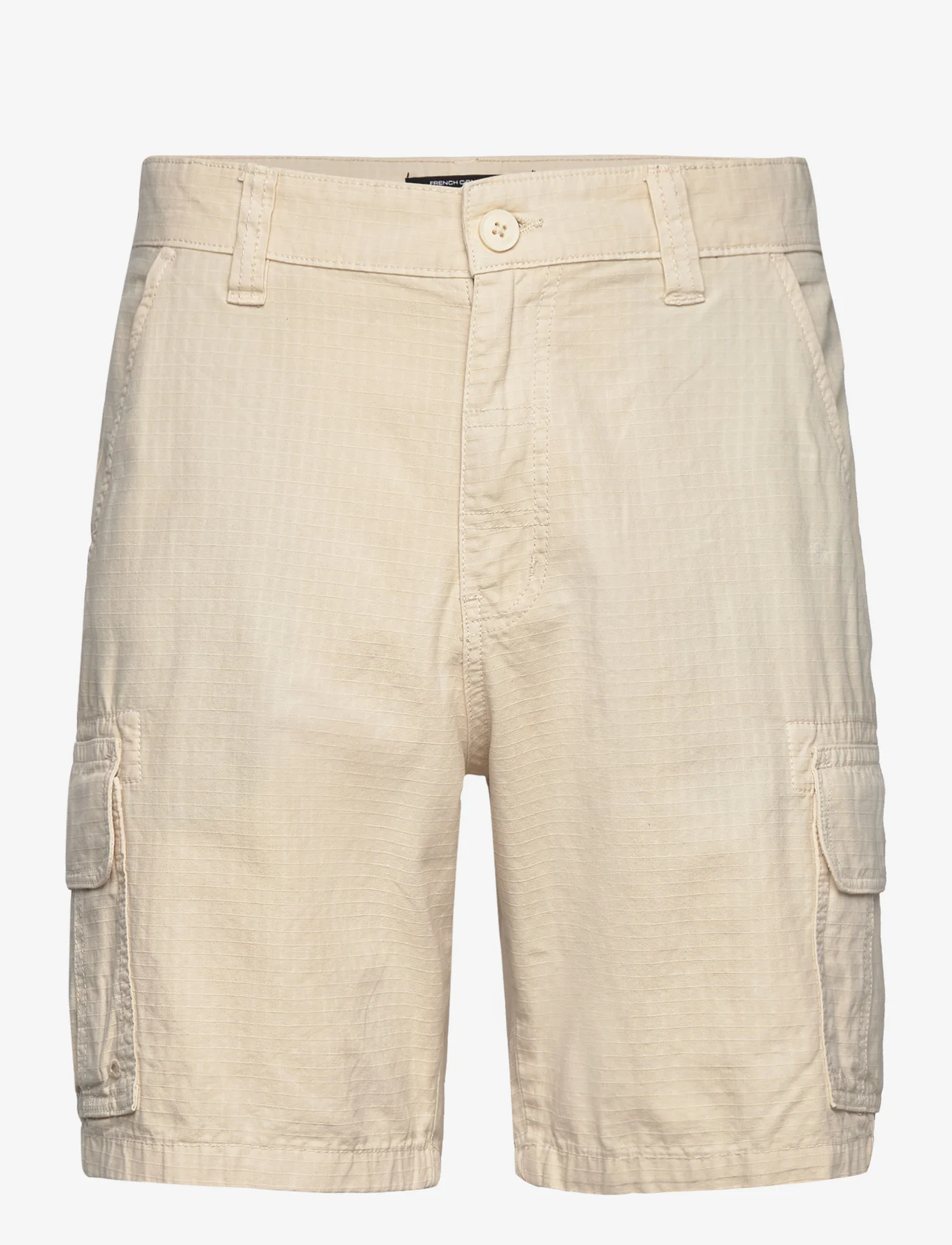 French Connection - RIPSTOP CARGO SHORTS - Šorti - stone - 0
