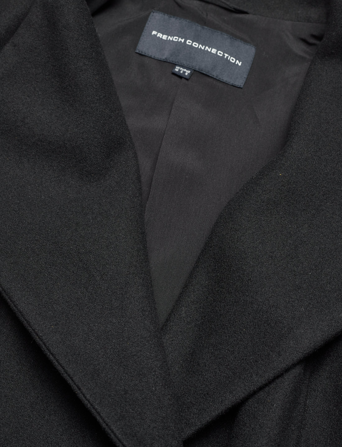 French connection platform felt 2025 smart coat