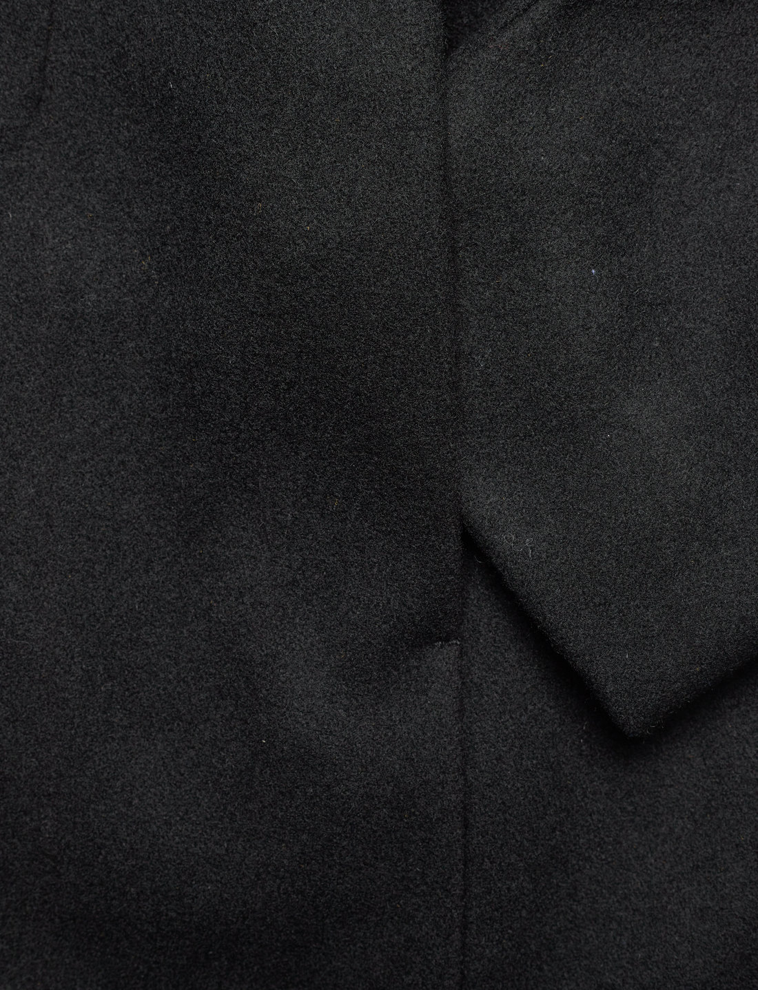 French Connection Platform Felt Crossover Coat jackets coats