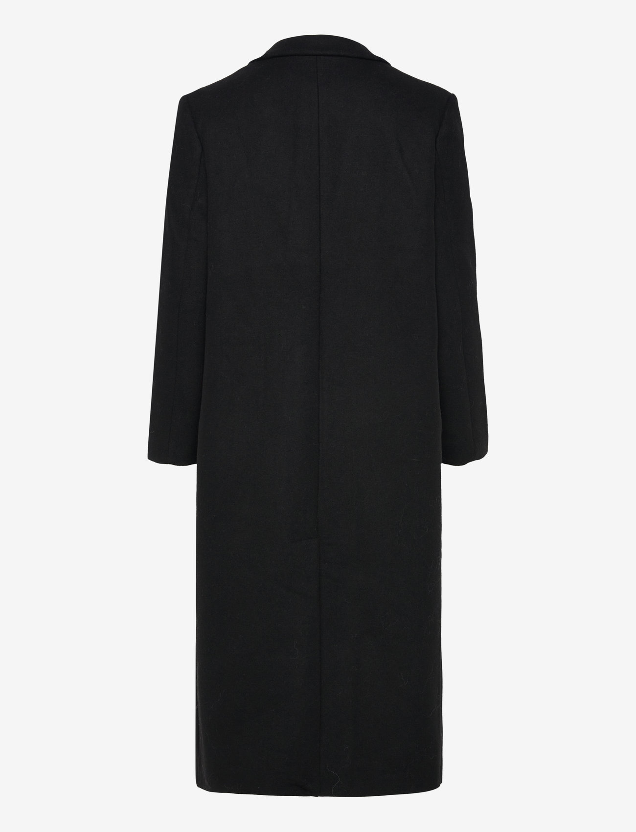 French Connection - FAWN FELT COAT - kappor - black - 2