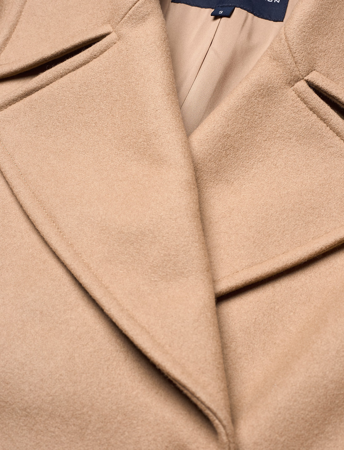 French connection camel shop coat