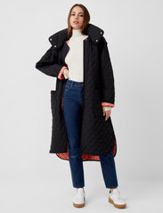 French Connection - ARIS QUILT L/S OVERSIZED COAT - winter coats - camel/ satsuma - 5