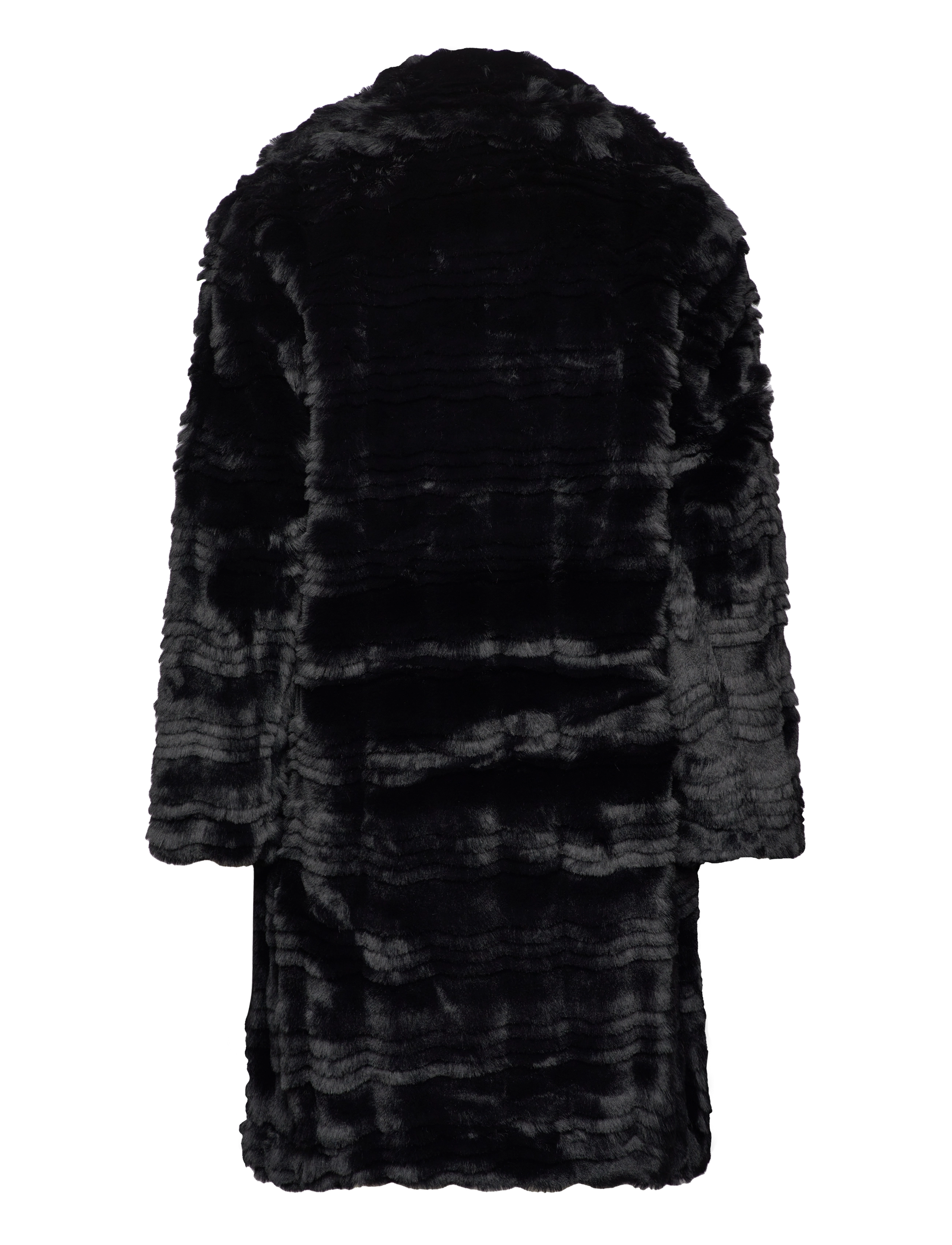 French Connection - DARYN FAUX FUR COAT - blackout - 1