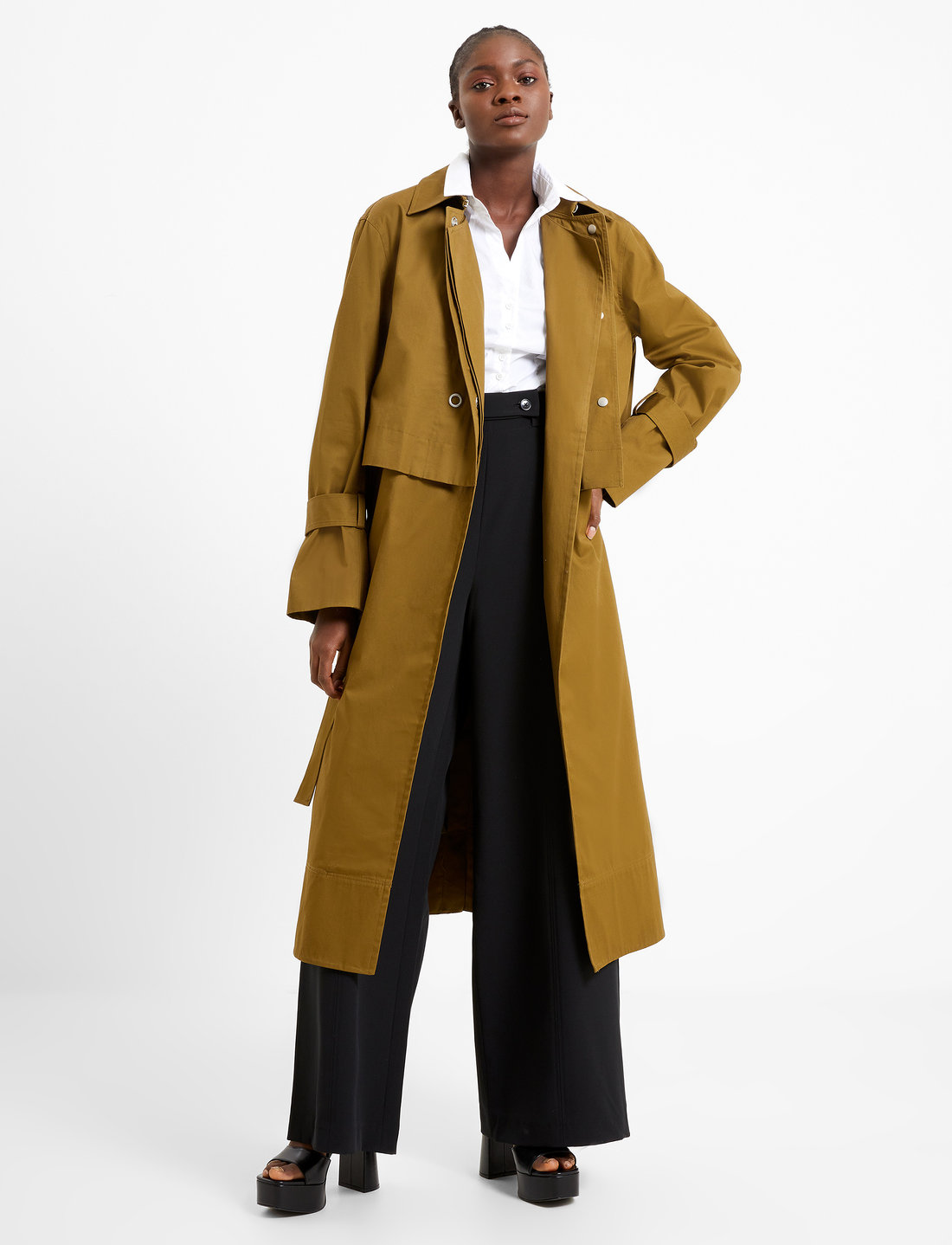 French Connection Fayette Two In One Trench 105 . Buy Trench coats from French Connection online at Boozt . Fast delivery and easy returns