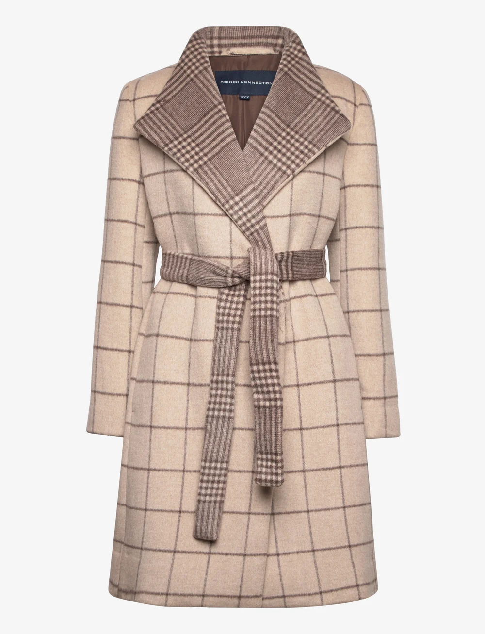 French Connection Fran Wool Ls Belted Coat 103.50 . Koop Winterjassen van French Connection online op Boozt . Snelle levering eenvoudig retour