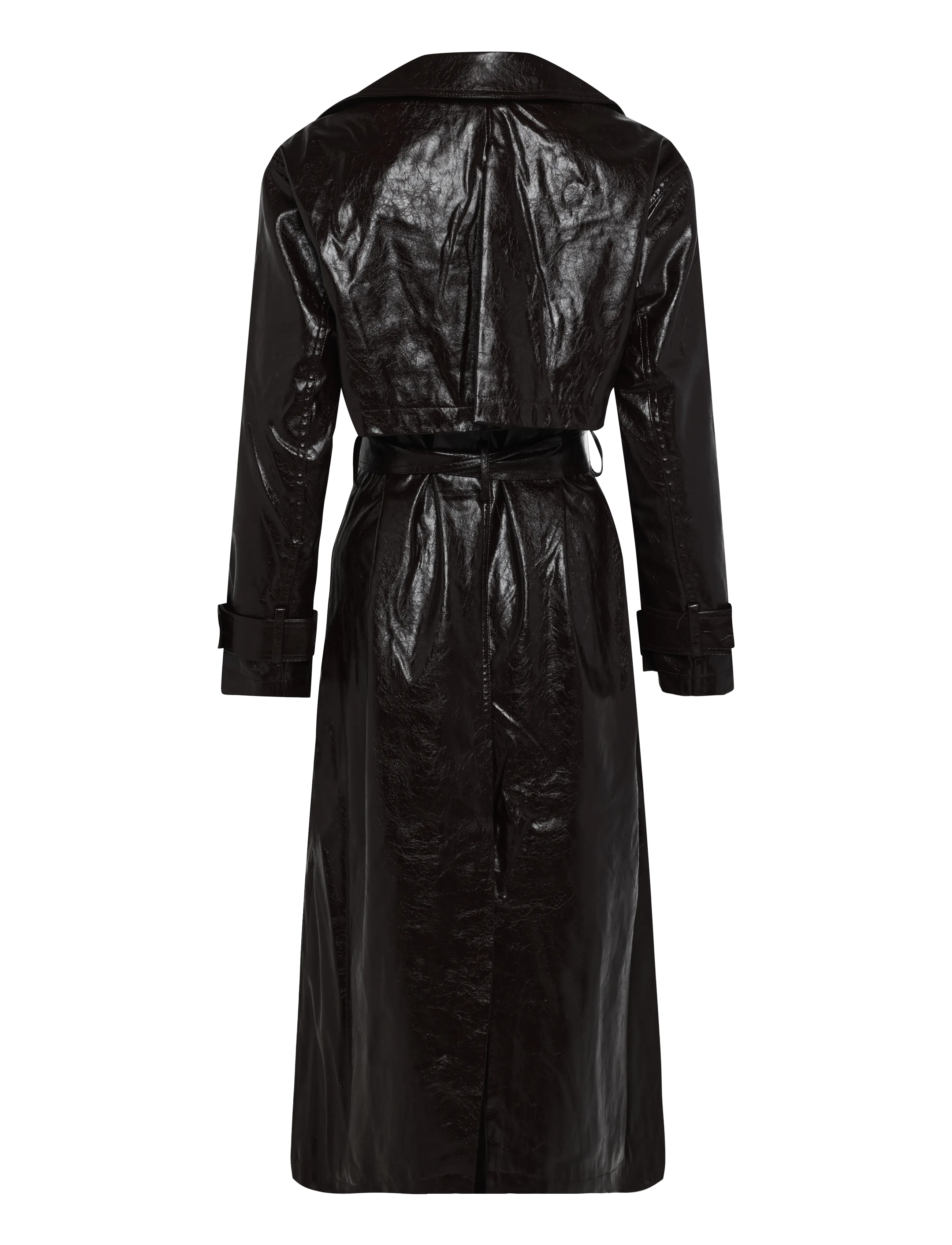 French Connection - ATHENE CRIUNKLE PU TRENCH - vihmamantlid - dark cherry liqueur - 2