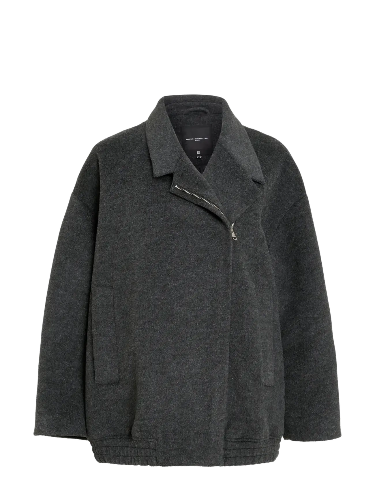 Lilia Wool Blend Bomber Style Coat