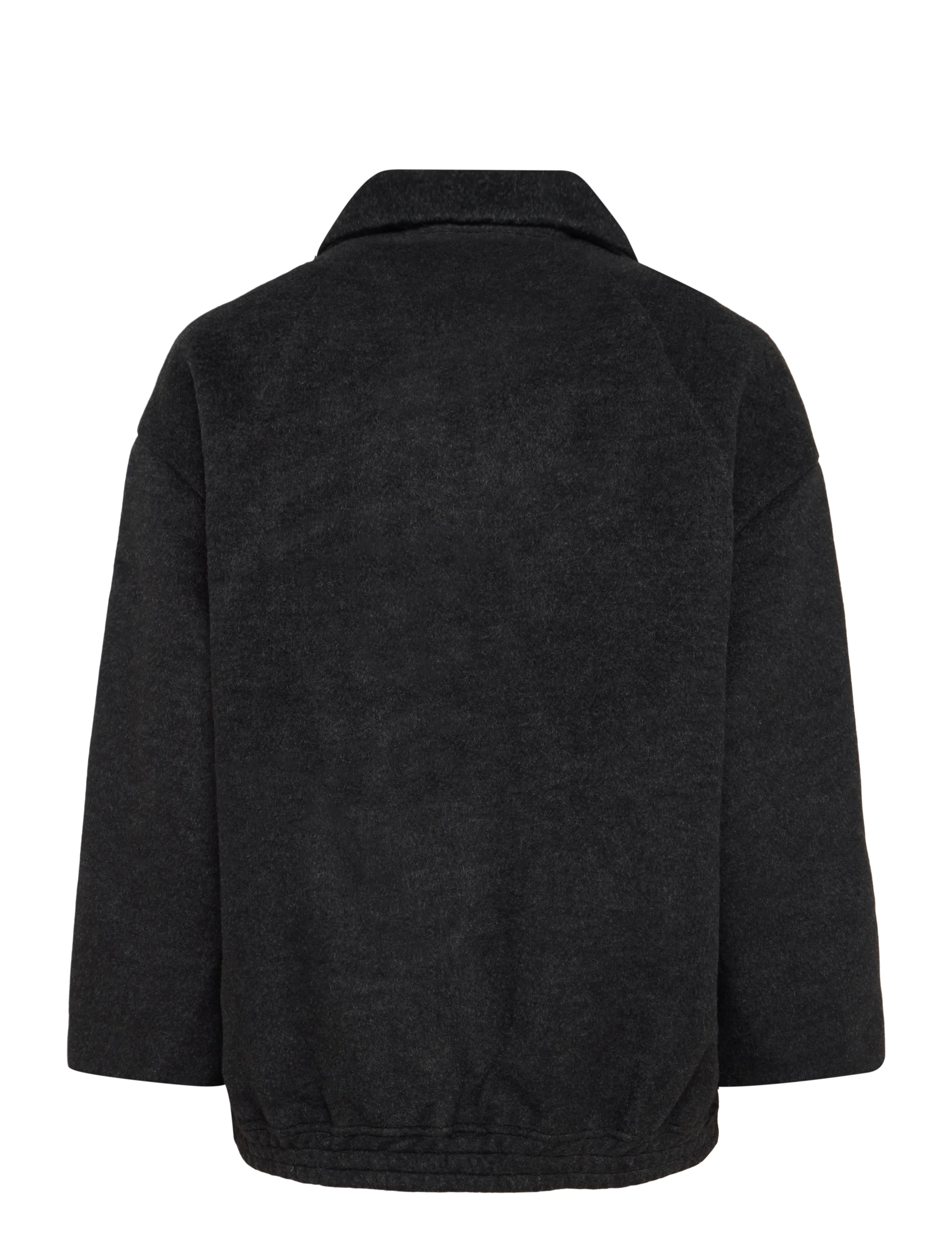 French Connection - LILIA WOOL BLEND BOMBER STYLE COAT - bomberjackor - charcoal - 1