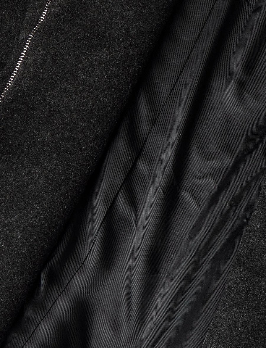 French Connection - LILIA WOOL BLEND BOMBER STYLE COAT - bomberjackor - charcoal - 4