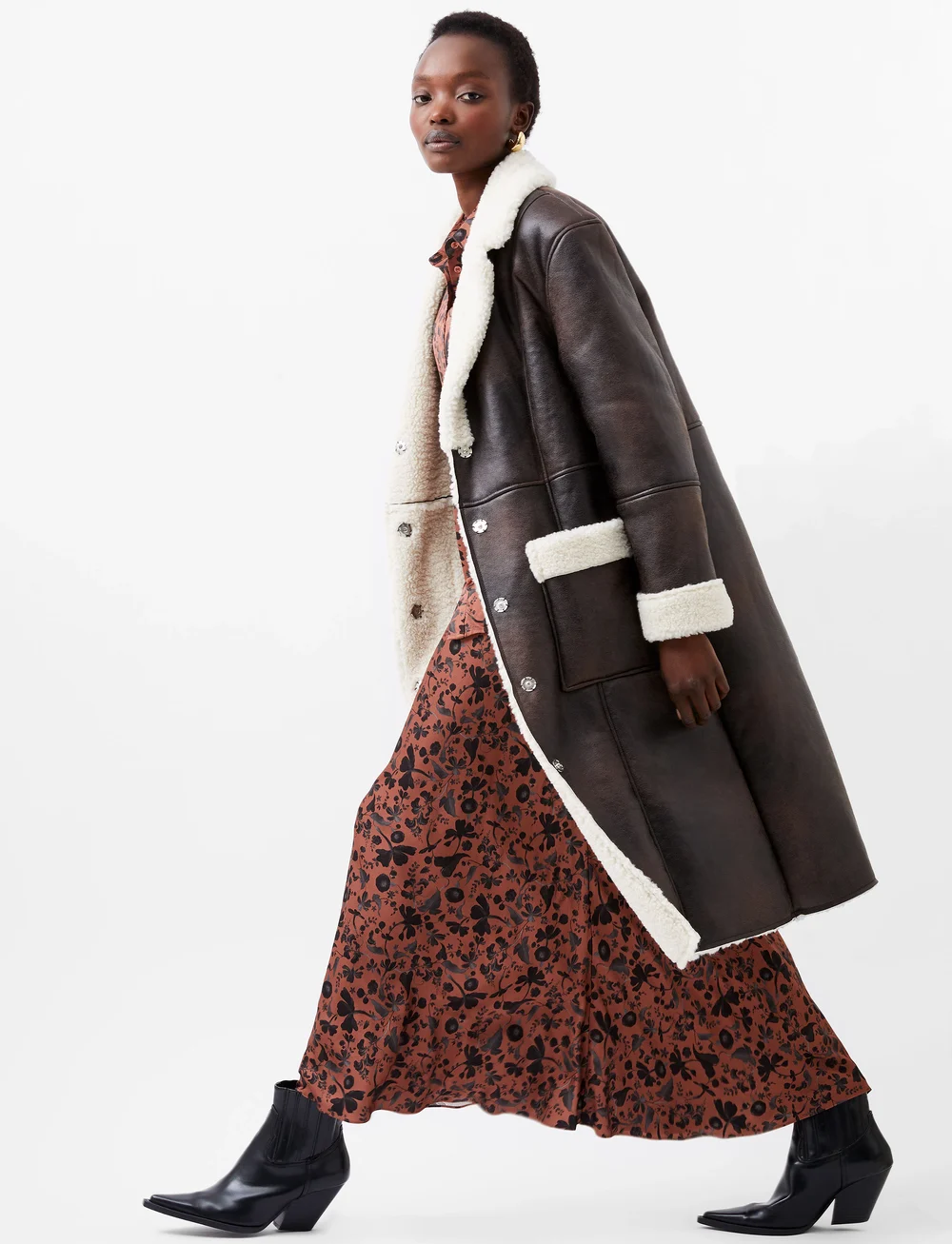 French Connection Arizona Faux Shearling Coat 215 Buy Jackets Coats from French Connection online at Boozt . Fast delivery and easy returns