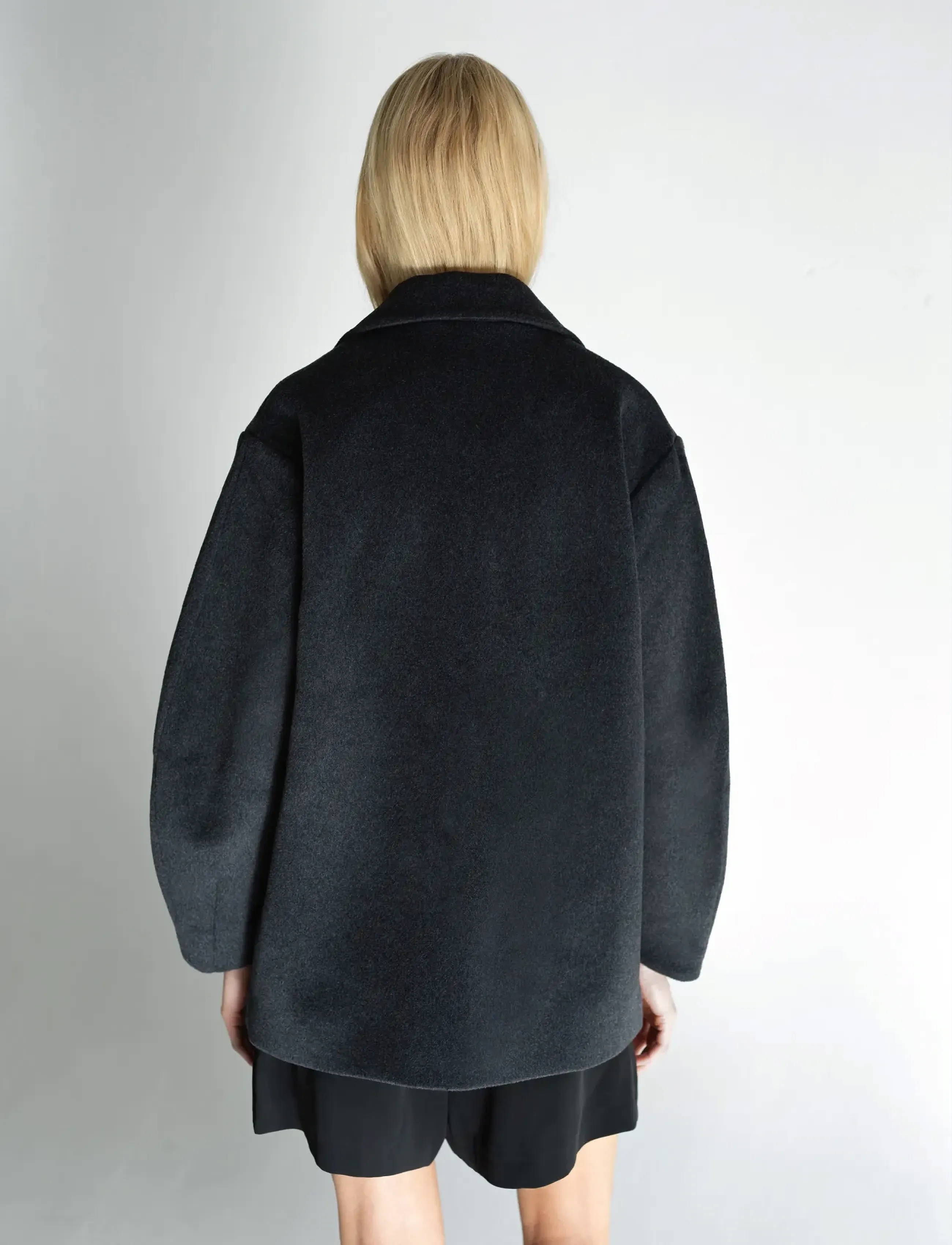 French Connection - ADELE WOOL PEA COAT - wollmäntel - charcoal grey - 4