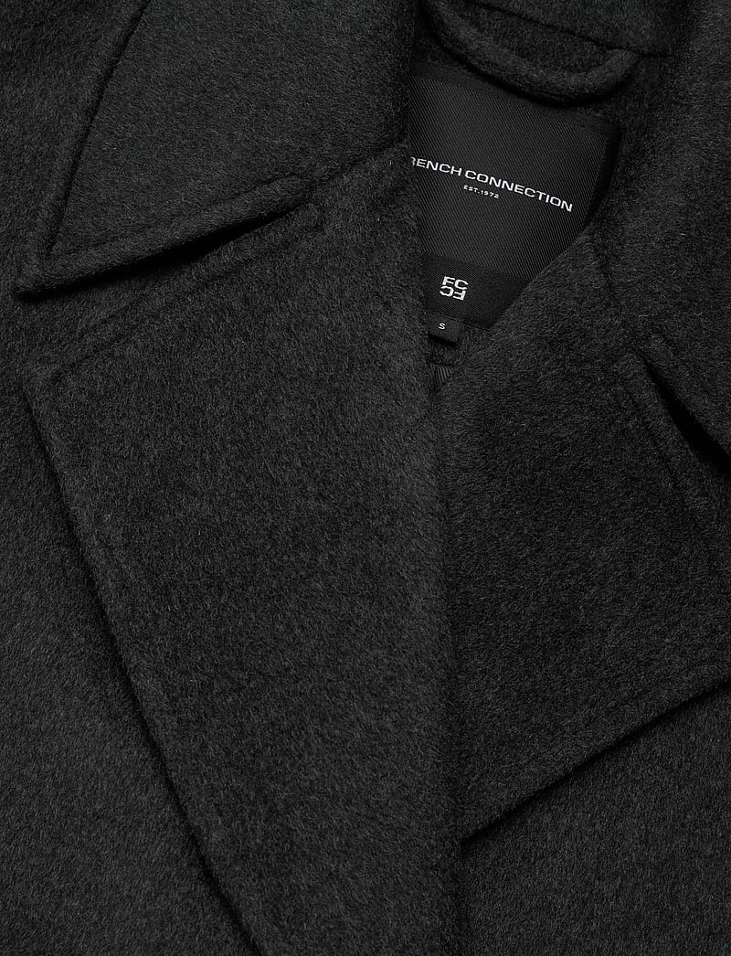 French Connection - ADELE WOOL PEA COAT - winterjacken - charcoal grey - 5