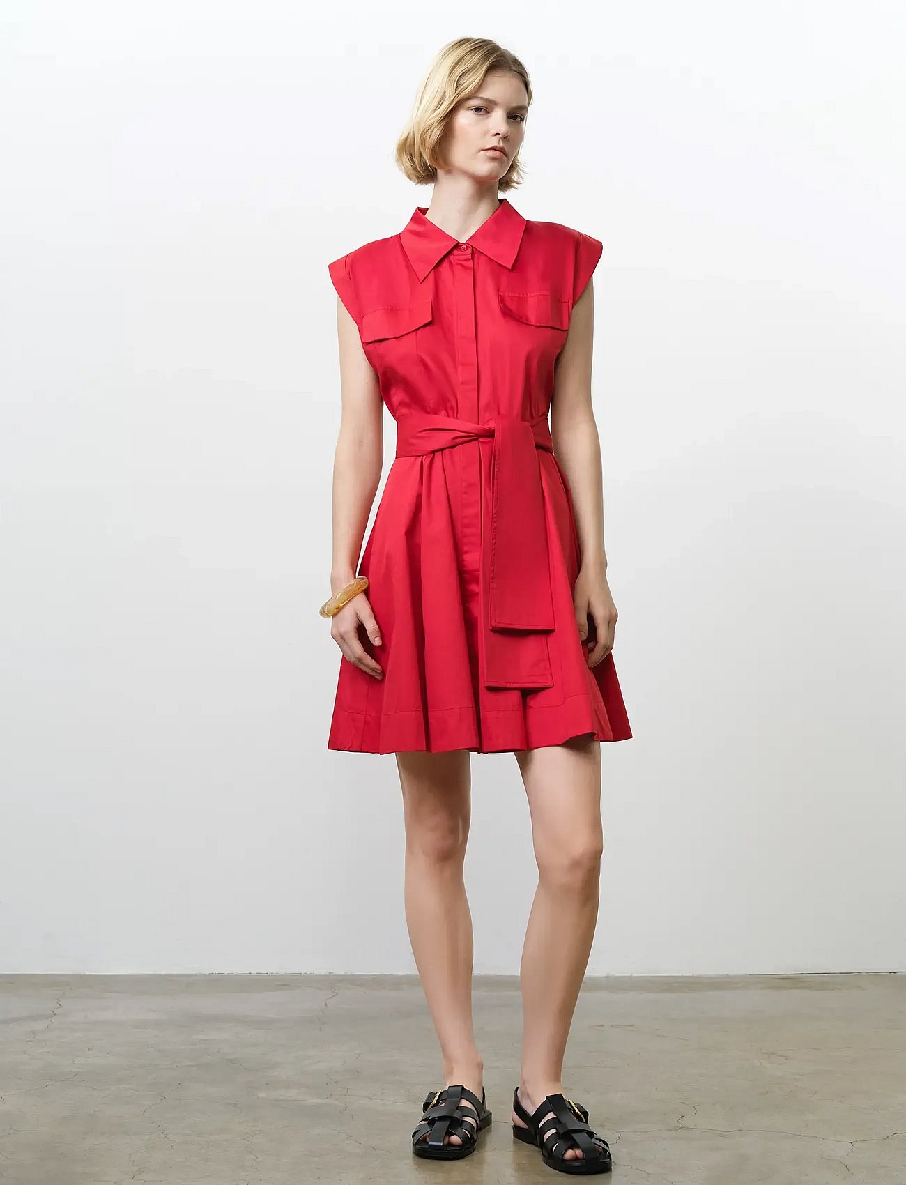 French Connection Alexis Cotton Belted Dress (FC719A1) - Short Dresses - Boozt.com French Connection Alexis Cotton Belted Dress (FC719A1) - Short Dresses - Boozt.com
