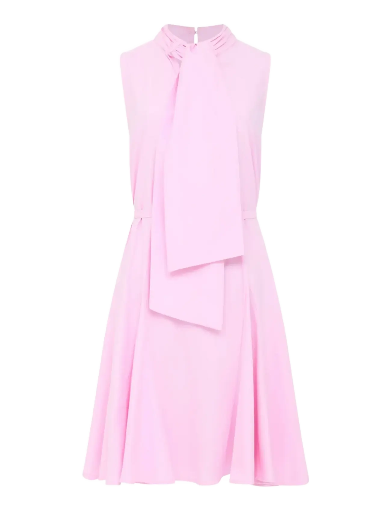 French Connection - ERA POPLIN GODET BOW DRESS - cocktailkjoler - light french pink - 1