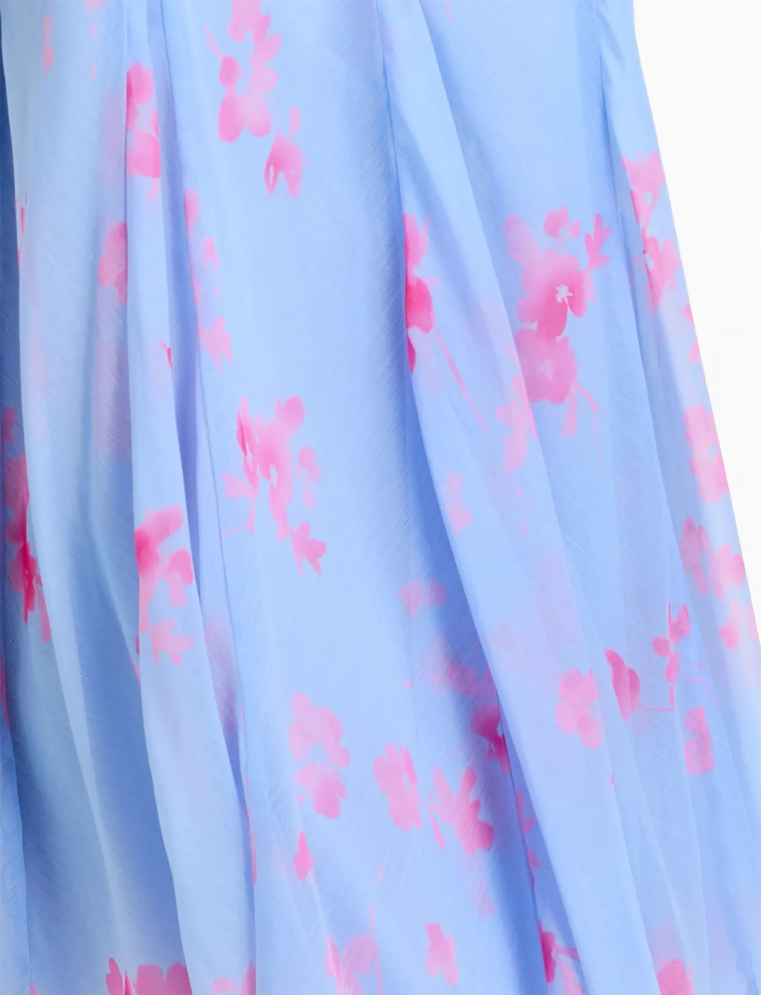 French Connection - MYLA EMINA CHIFFON TEA DRESS - cocktailkleider - blue/pink multi - 5