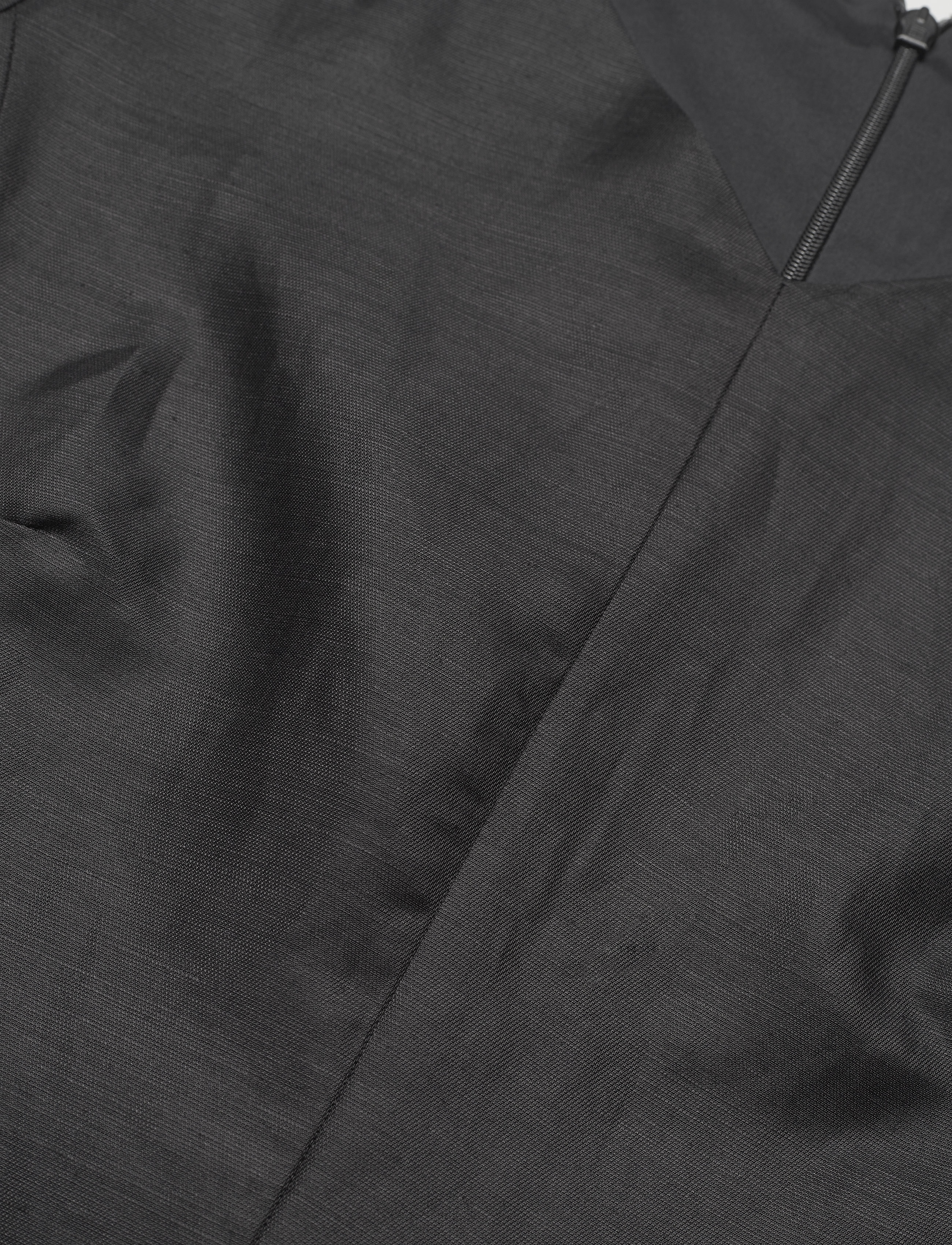 French Connection - DOMINICA CLUSTER 3/4 SLV DRESS - korte kjoler - black - 4