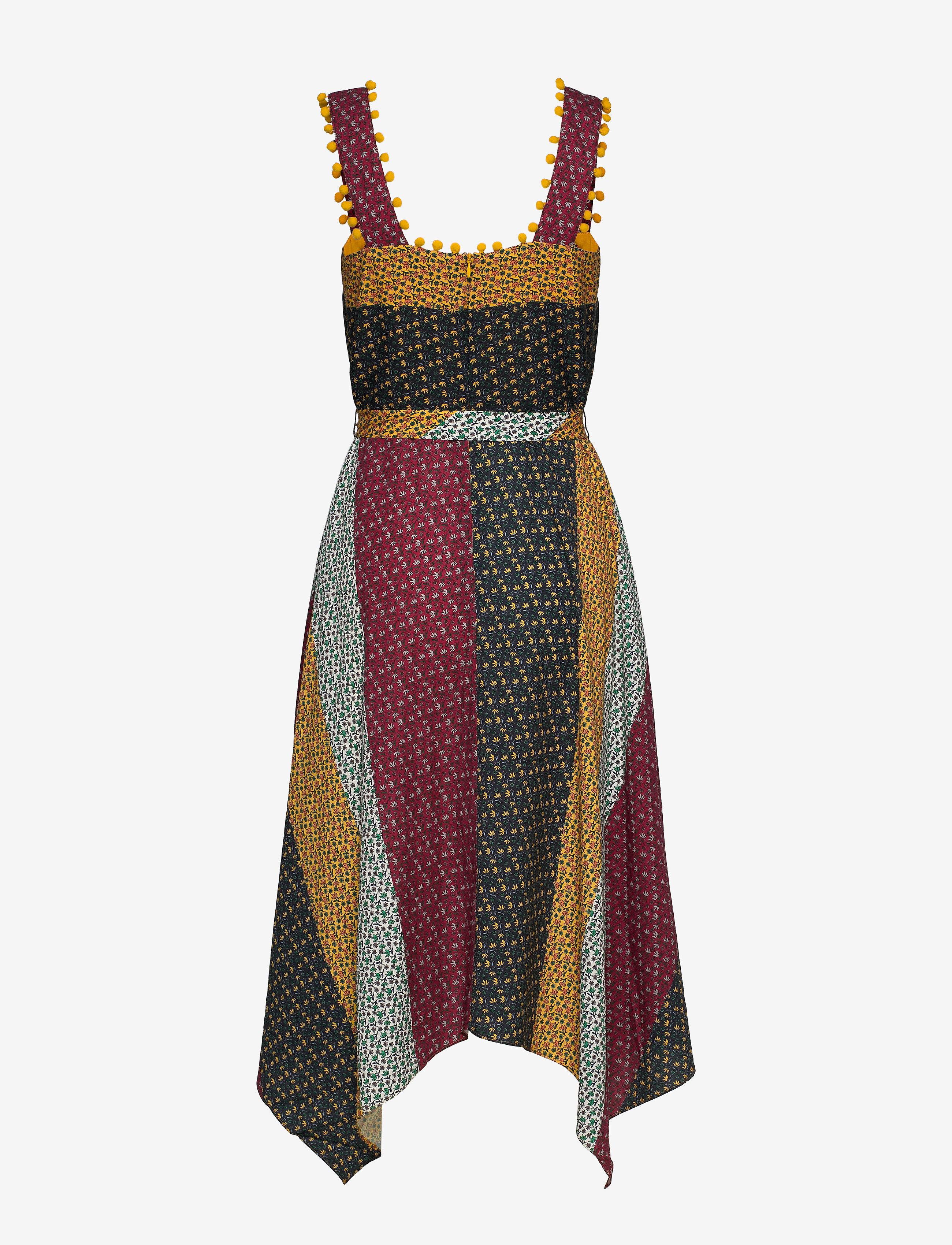 French Connection - ADITA DRAPE MIX PRINT DRESS - multi - 1