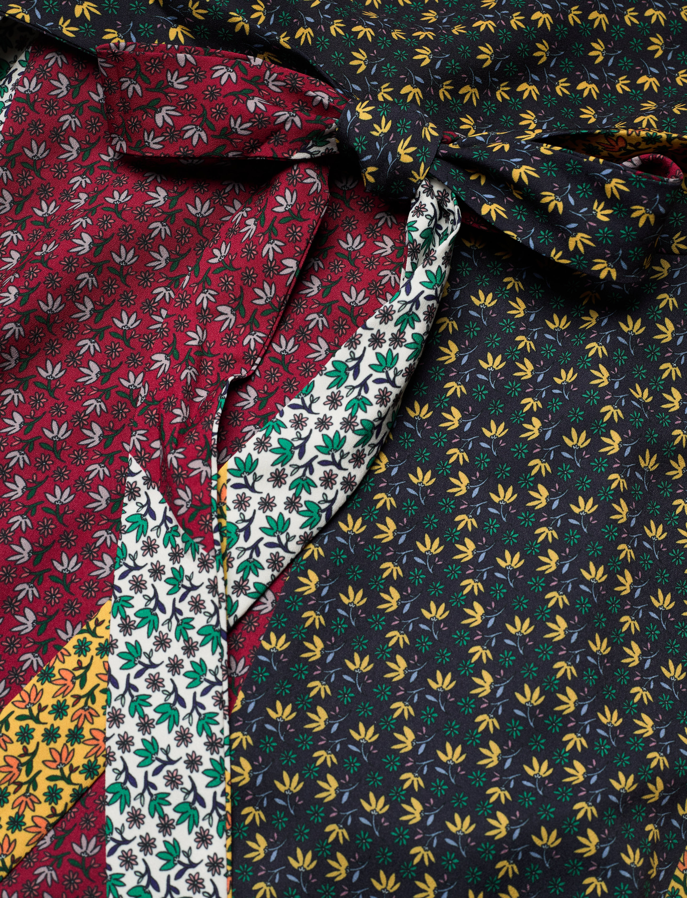 French Connection - ADITA DRAPE MIX PRINT DRESS - multi - 3