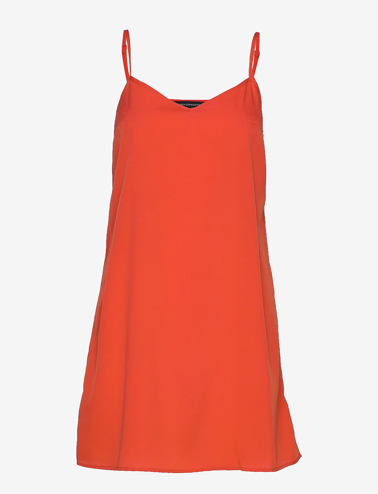 French Connection - ESI CRINKLE 2 MIDI TEA DRESS - pumpkin multi - 2