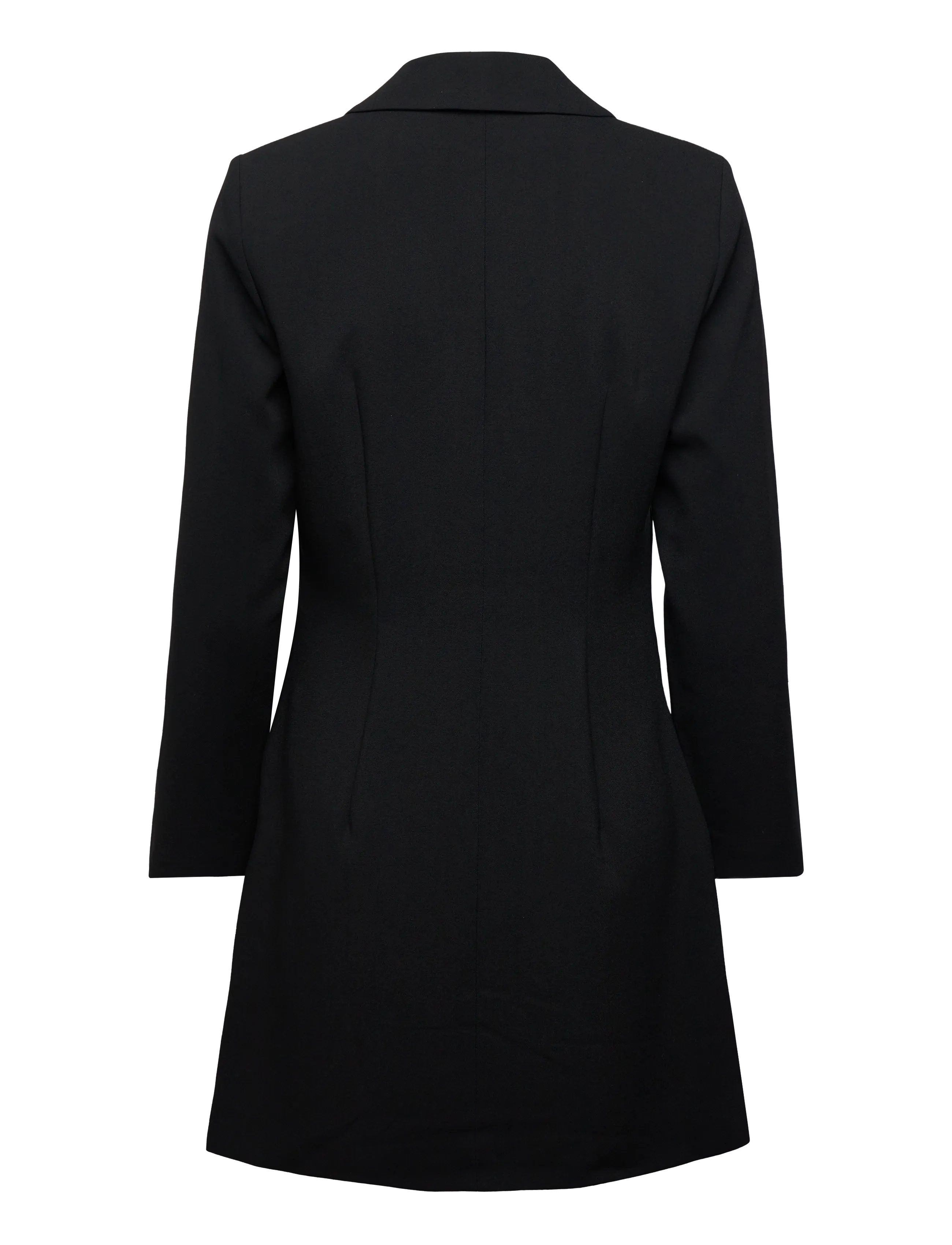 French Connection - WHISPER BLAZER DRESS - double breasted blazers - black - 2