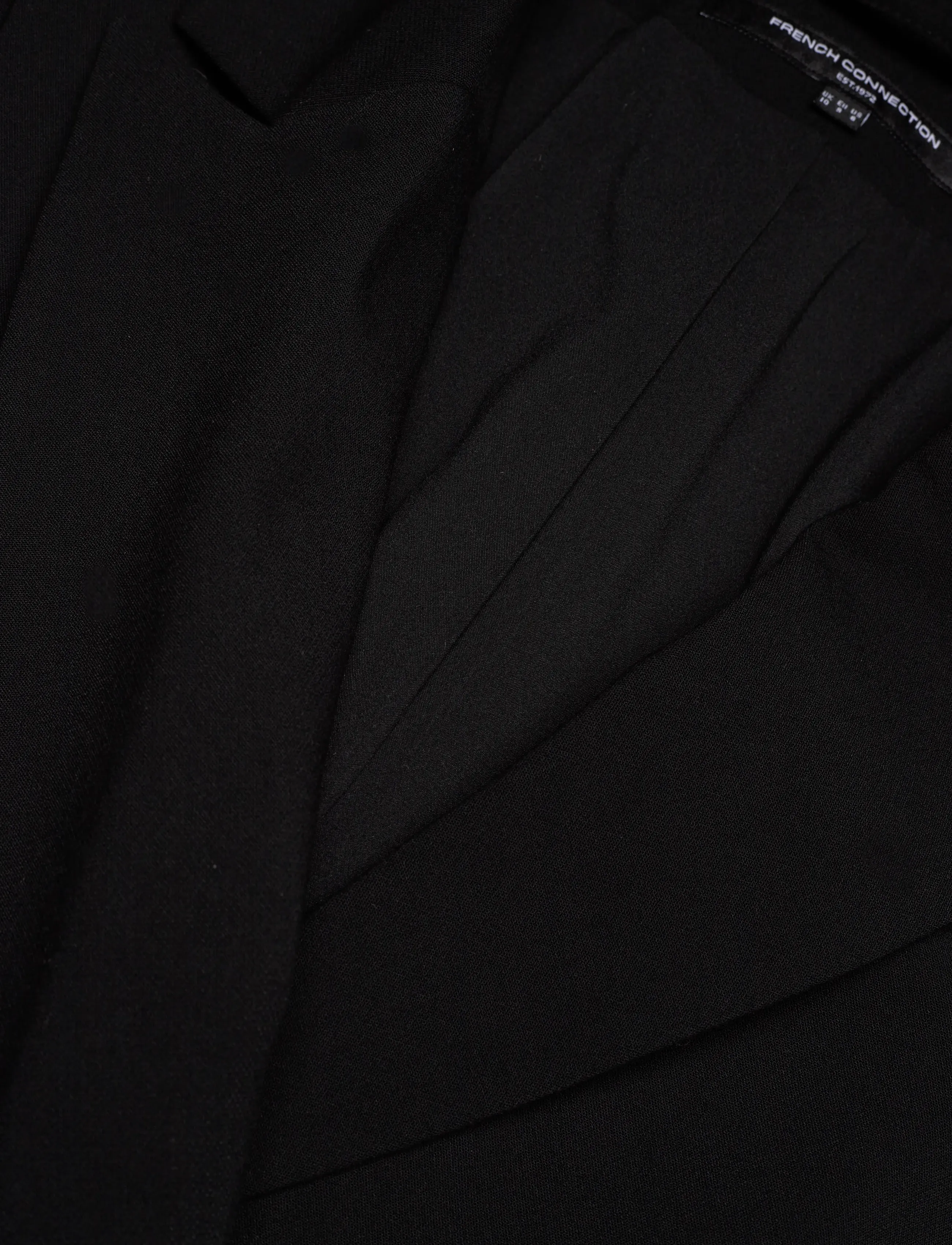 French Connection - WHISPER BLAZER DRESS - double breasted blazers - black - 4