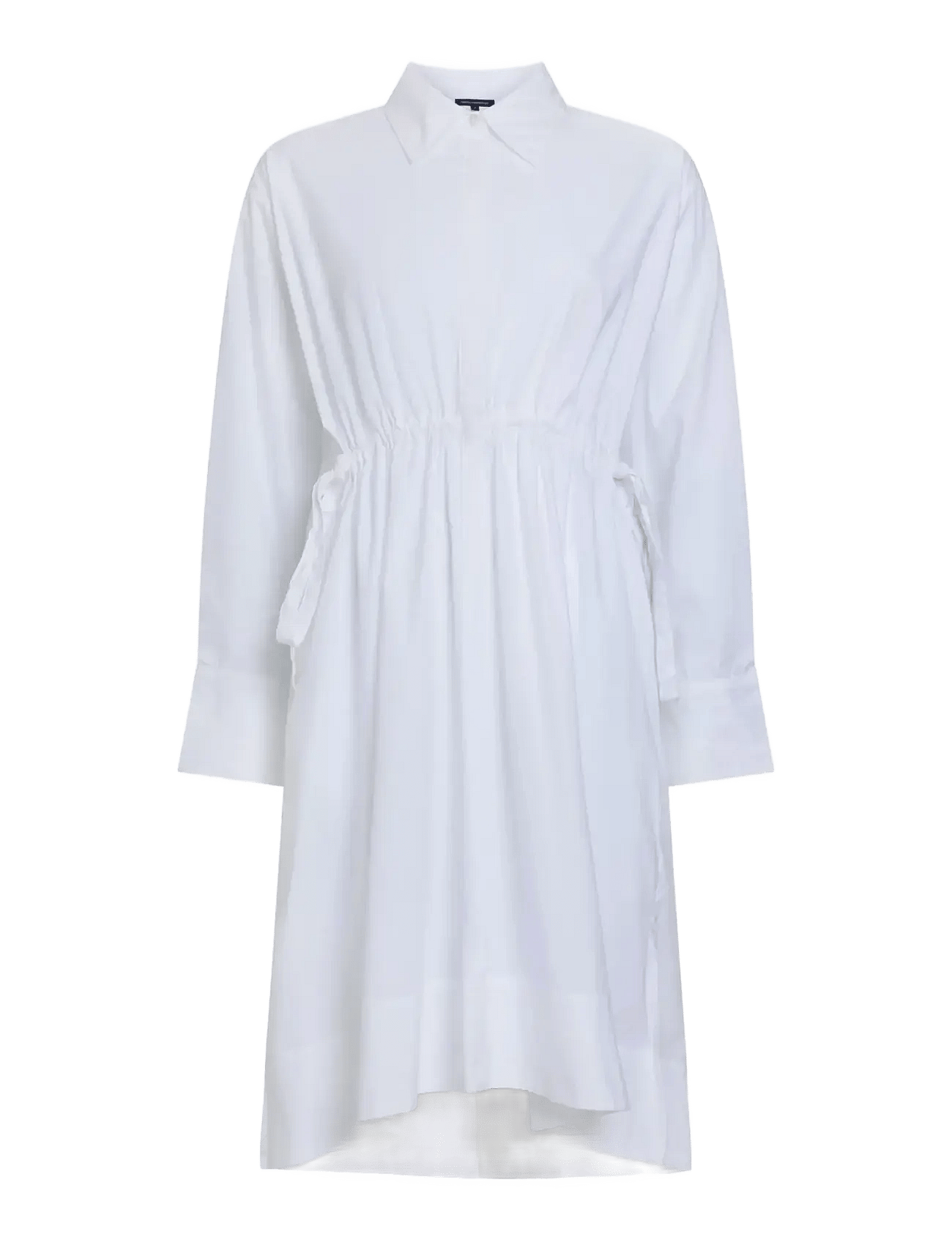 french connection rhodes poplin shirt dress $120 French Connection Women's White Rhodes Cutout Poplin Minidress Dress Size 4