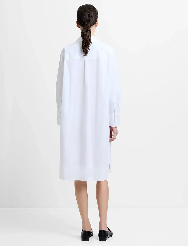 French Connection - RHODES POPLIN SHIRT DRESS - summer dresses - linen white - 5