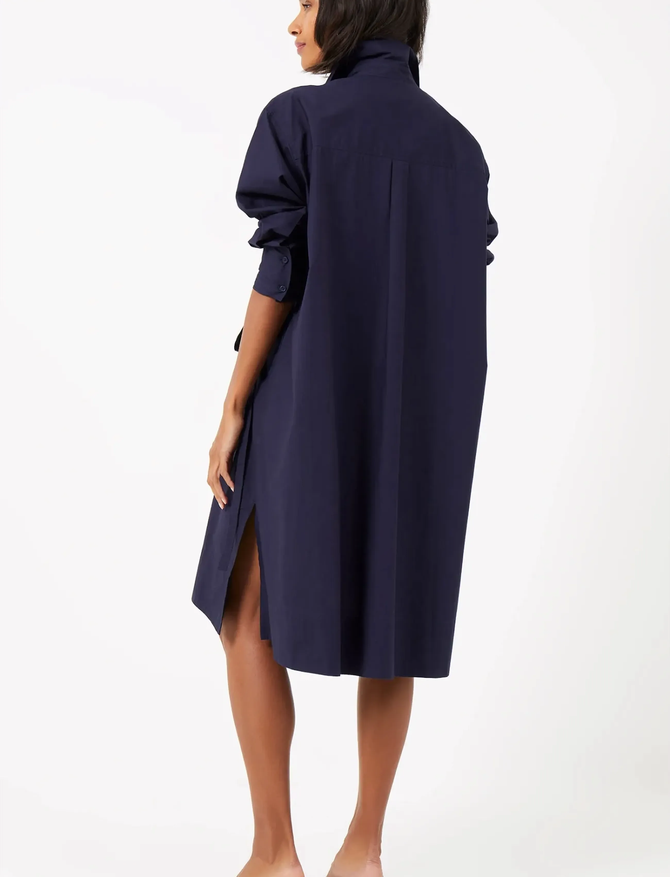 Rhodes Poplin Shirt Dress 2
