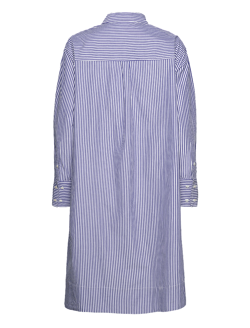 French Connection - RHODES POP STRP SHIRT DRSS - hemdkleider - linen white/marine - 2