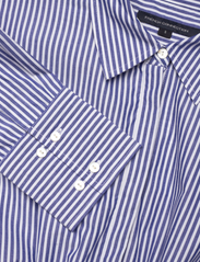 French Connection - RHODES POP STRP SHIRT DRSS - skjortklänningar - linen white/marine - 5
