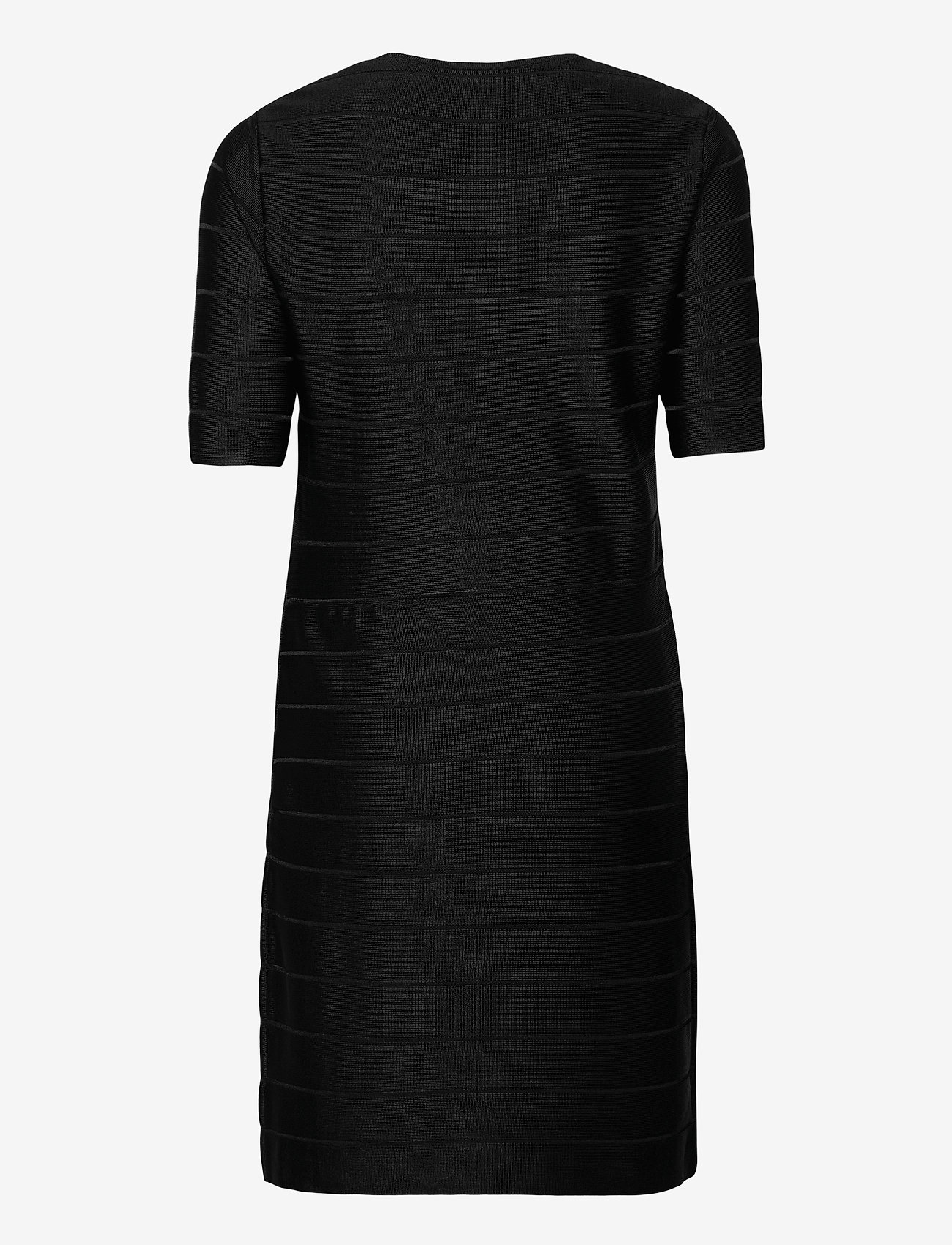 French Connection - ZASHA SPOTLIGHT V NK BDY DRESS - black - 1