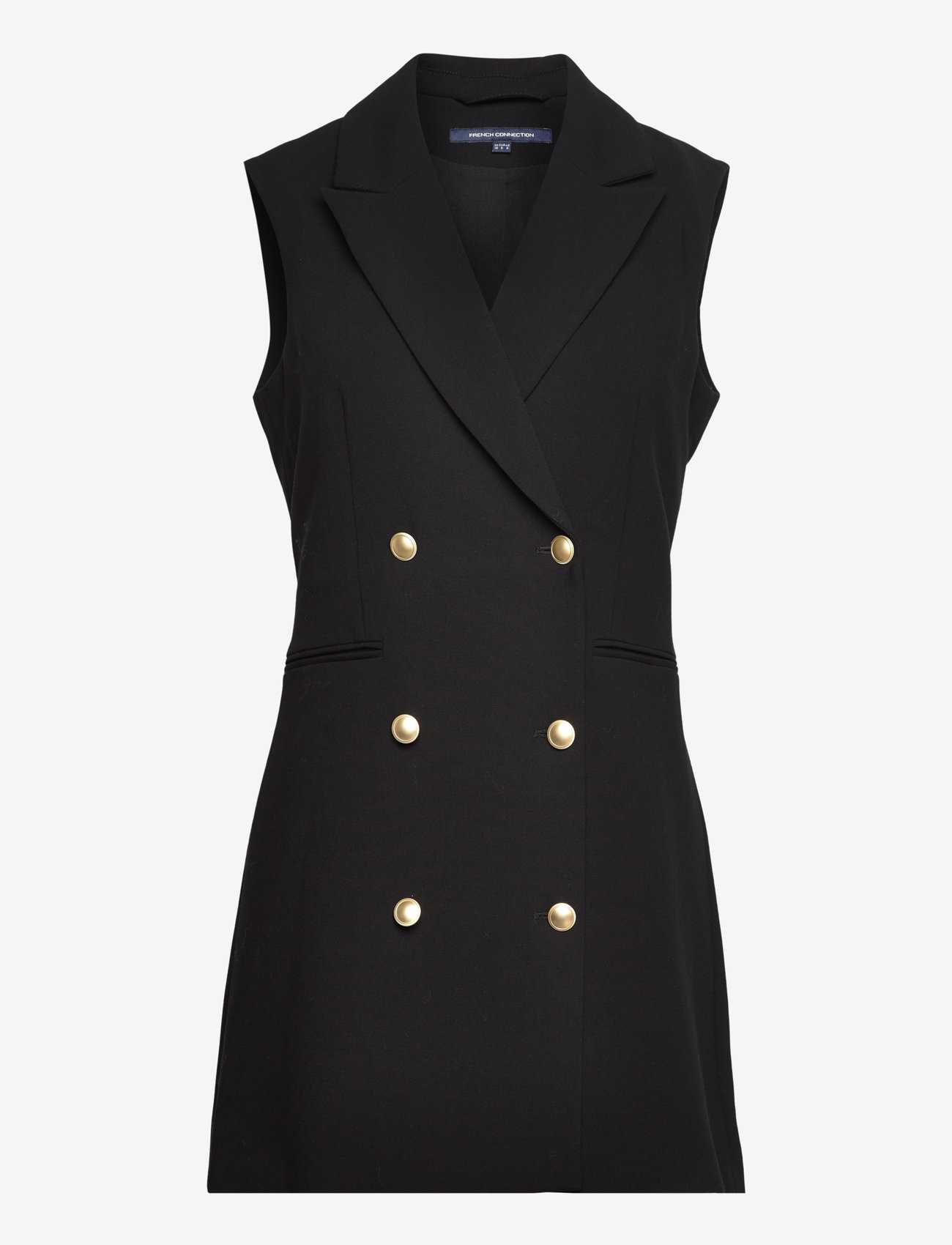 French Connection - WHISPER SLVLSS TUX DRESS - partykleider - blackout - 1