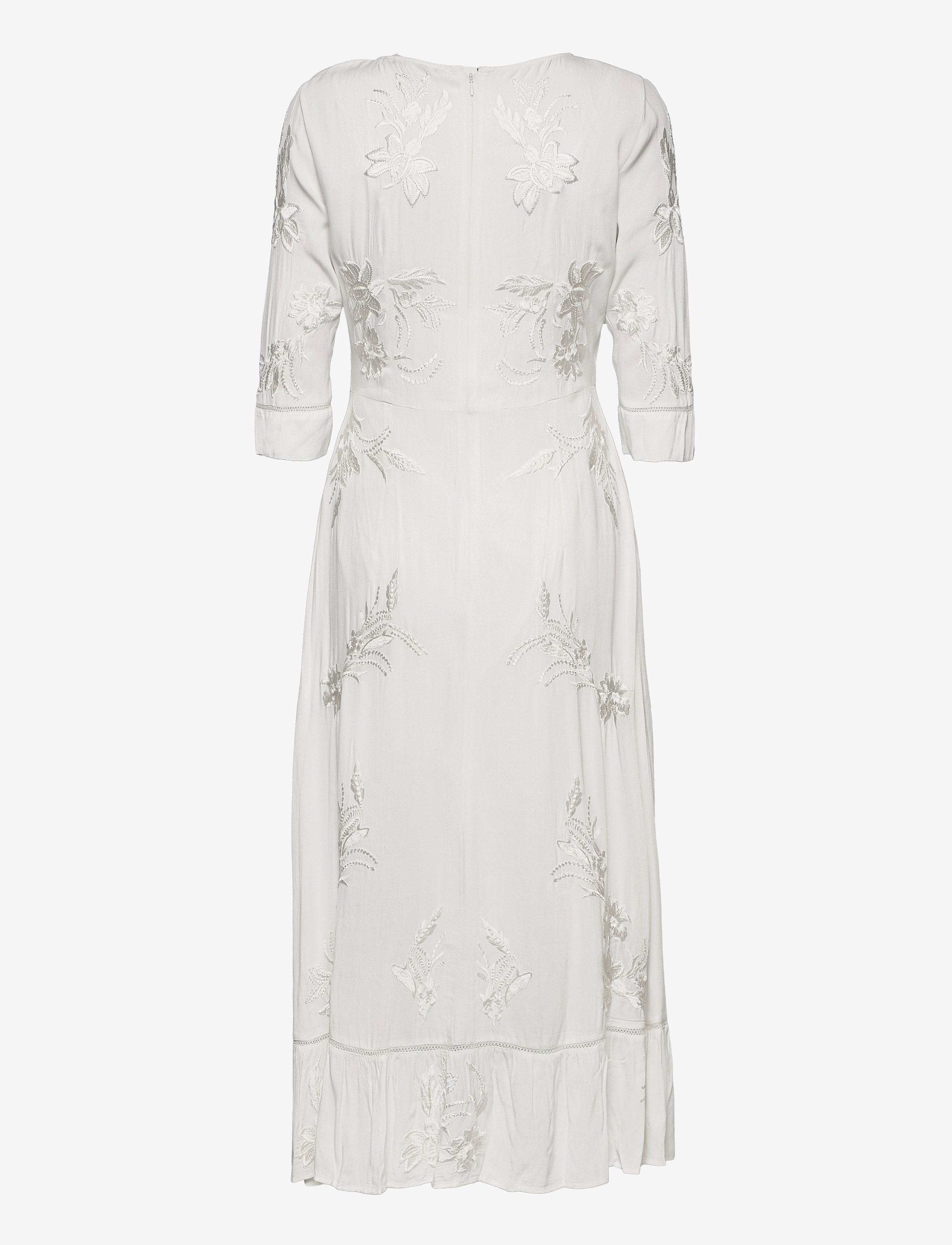French Connection - DIJA EMBROIDERED LACE DRESS - summer white - 2