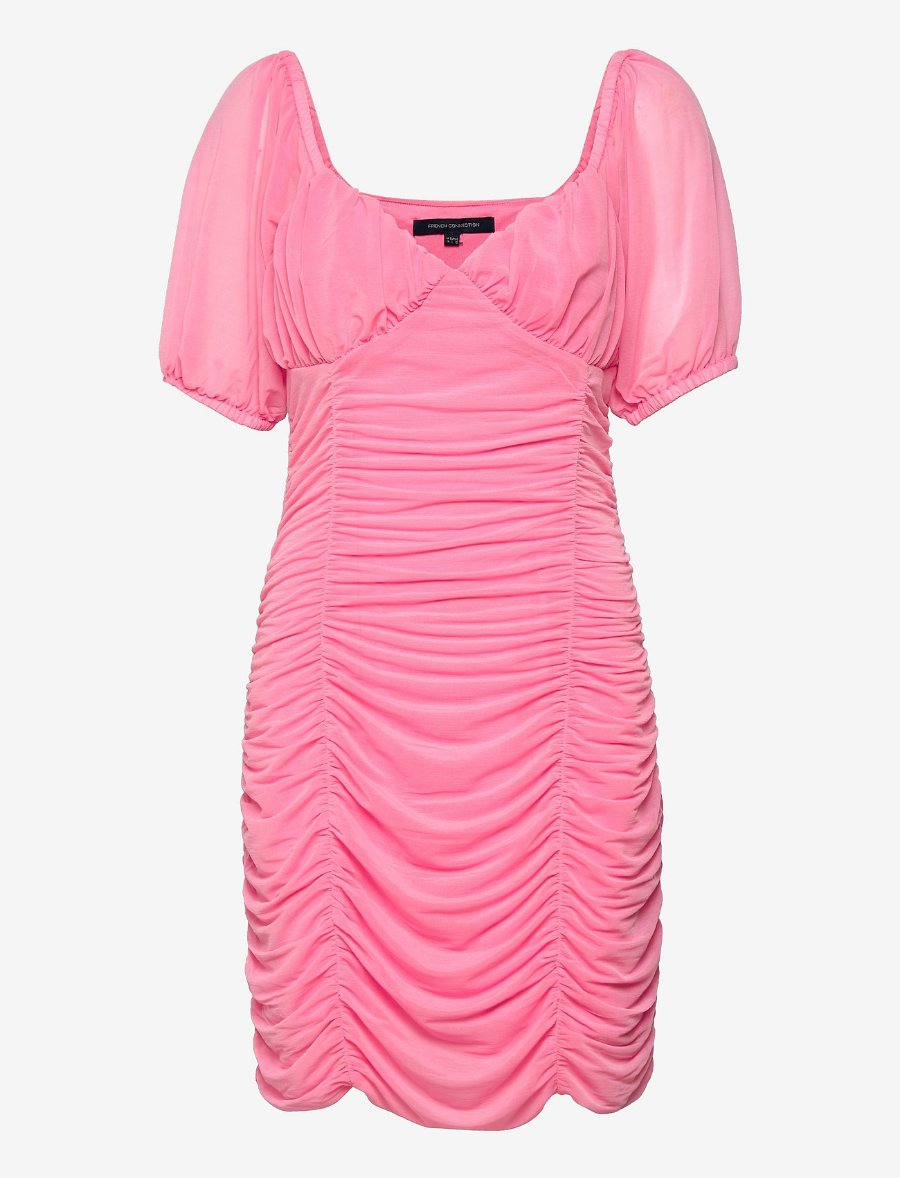 French Connection - PAULA JERSEY RUCHED BDYCON DR - party wear at outlet prices - begonia pink - 0