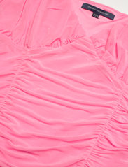 French Connection - PAULA JERSEY RUCHED BDYCON DR - party wear at outlet prices - begonia pink - 2
