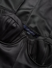 French Connection - TOMI LEATHER LOOK JERSEY DRES - vakarėlių drabužiai išparduotuvių kainomis - black - 5