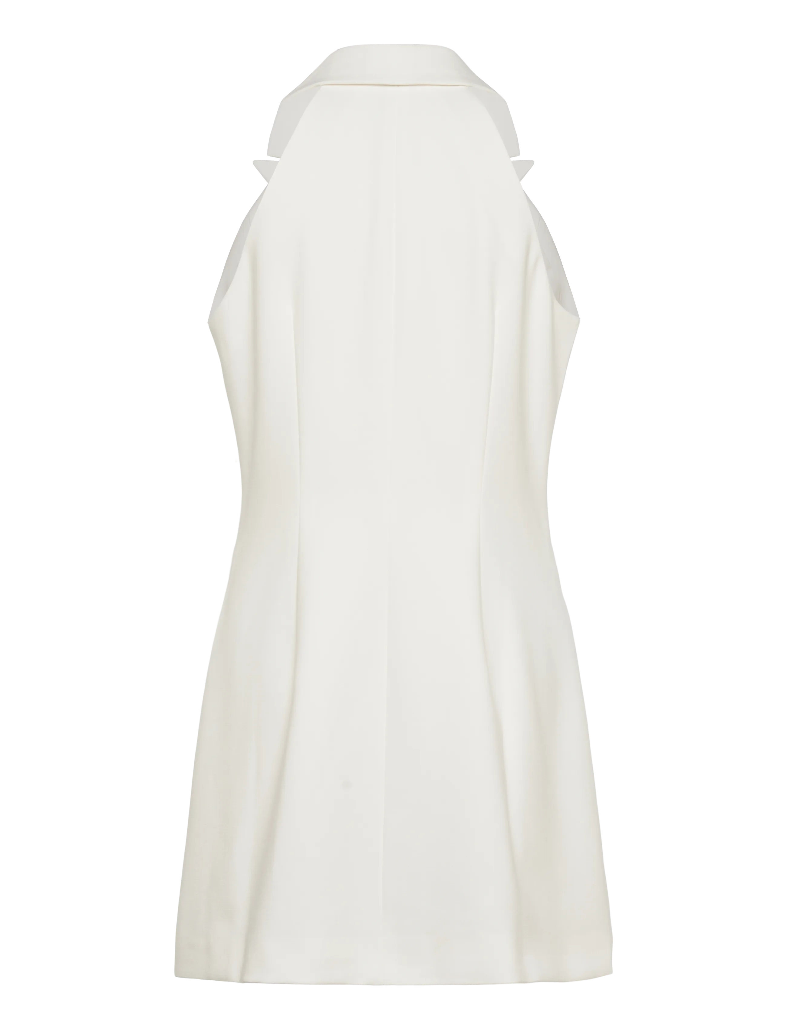 French Connection - WHISPER HALTER BLAZER DRESS - konfirmation - summer white - 2