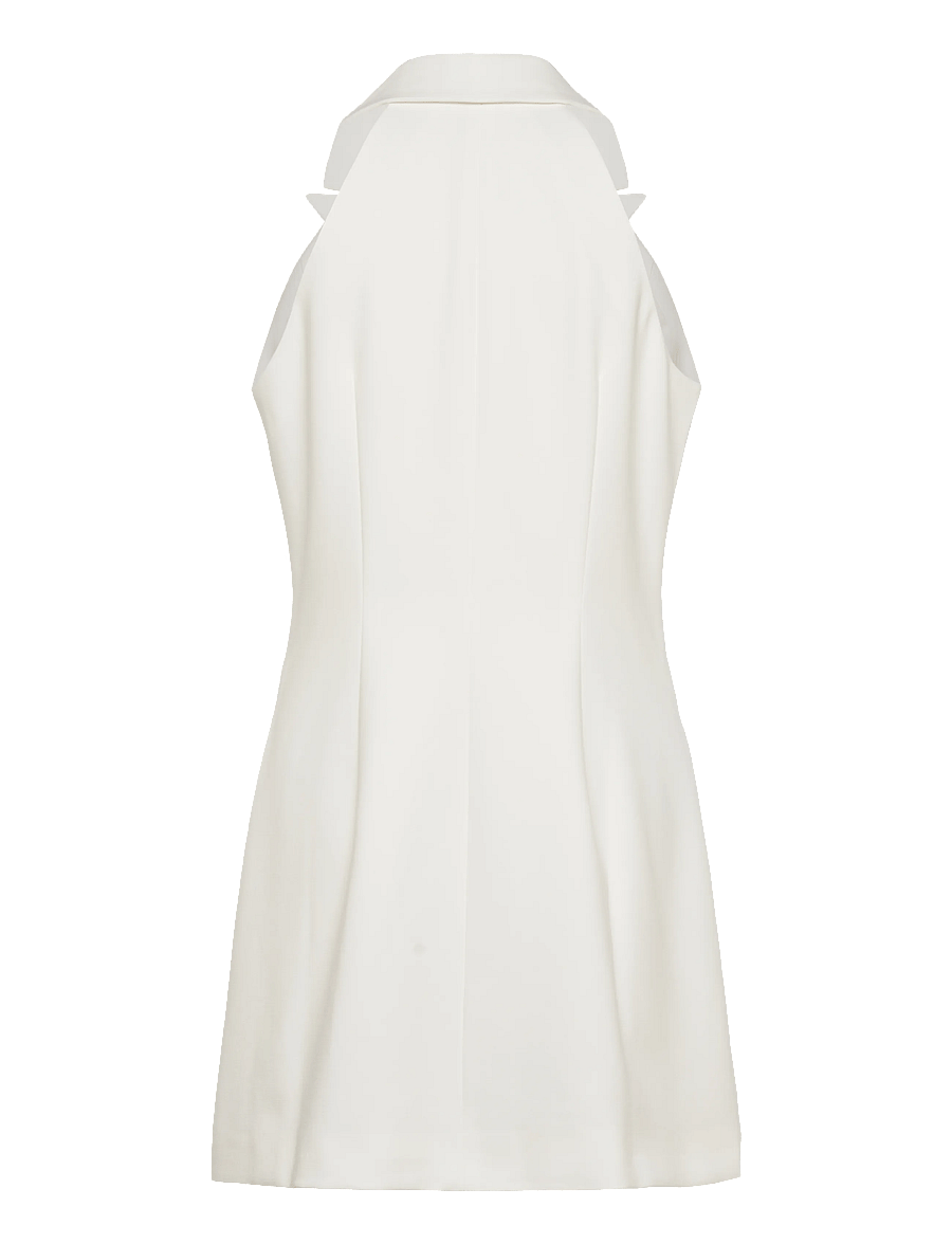 French Connection - WHISPER HALTER BLAZER DRESS - konfirmation - summer white - 2