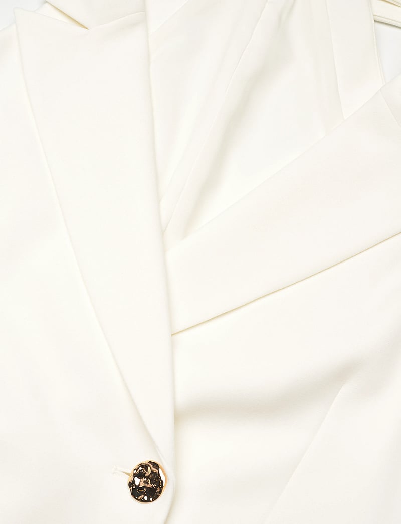 French Connection - WHISPER HALTER BLAZER DRESS - konfirmatsioon - summer white - 5