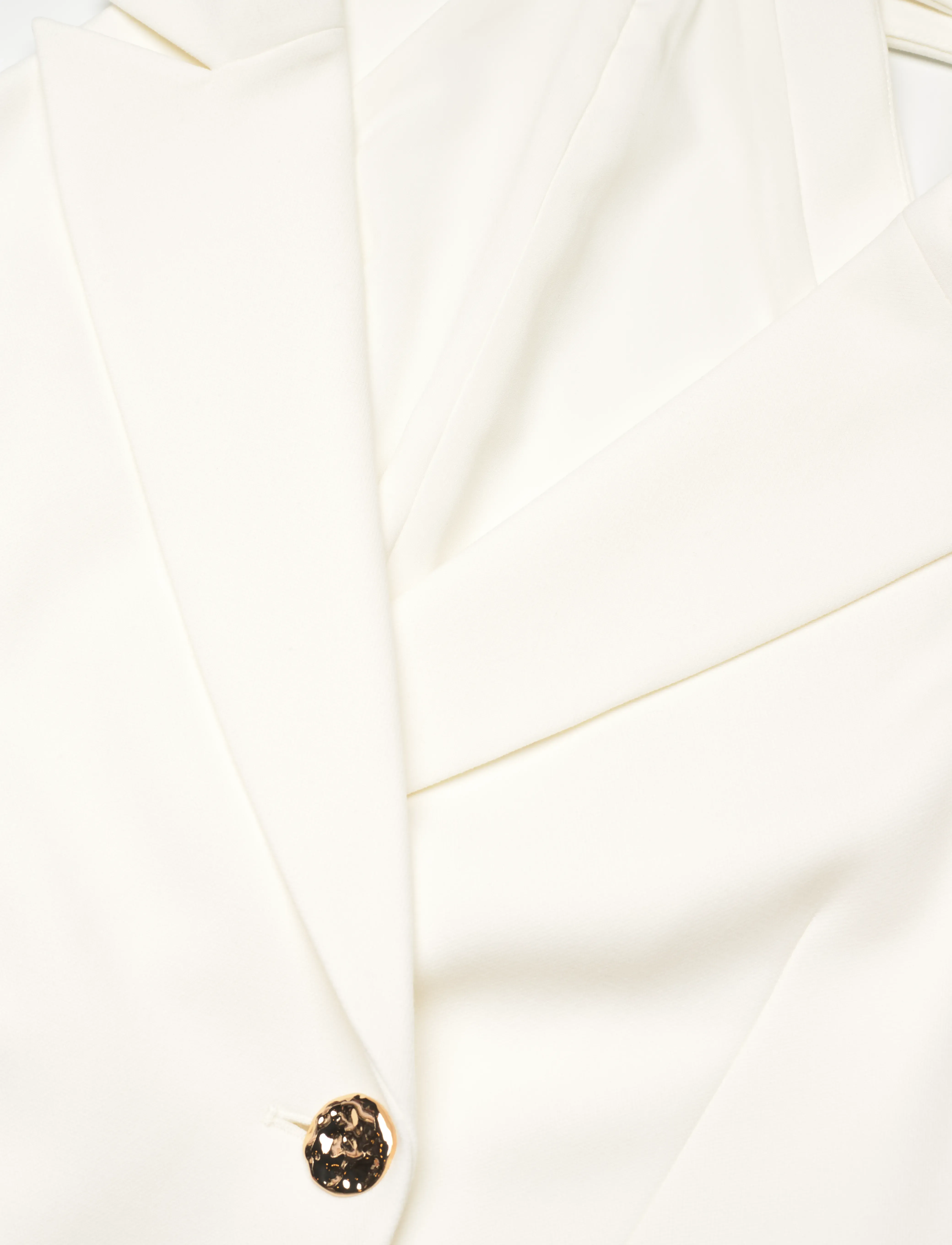 French Connection - WHISPER HALTER BLAZER DRESS - konfirmation - summer white - 5