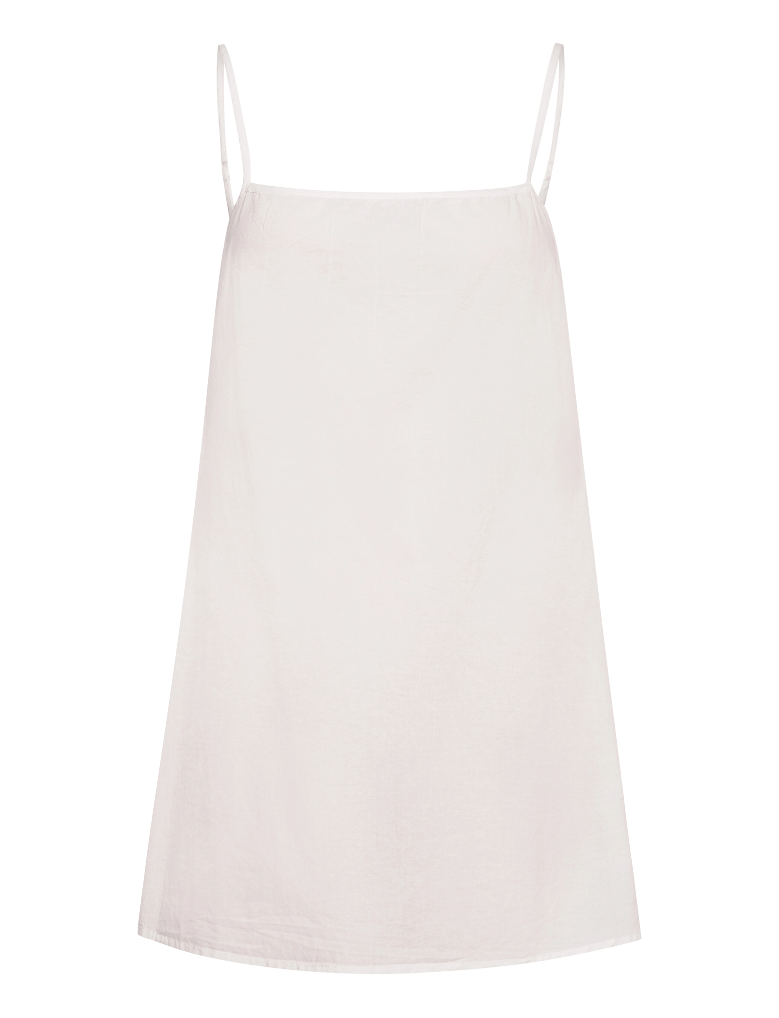 French Connection - LAVANNA POPLIN SQUARE NCK DRSS - summer white - 2