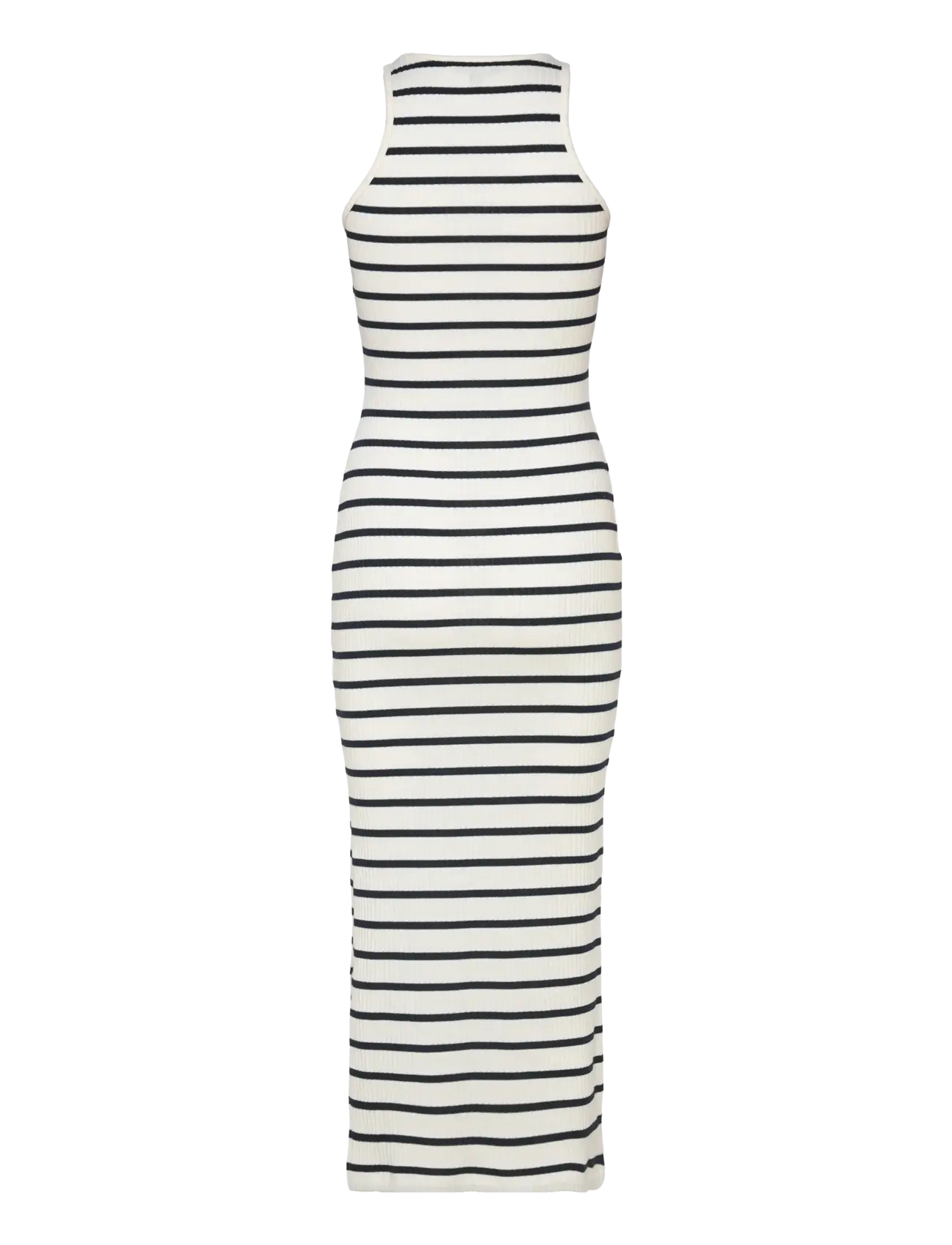 French Connection TOMMY RIB STRIPE RACER BK DRES - Kläder - SUMMER WH/UTILITY BL / white