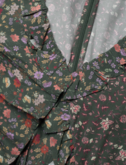 French Connection - ANNIFRIDA DELPHINE WRAP DRESS - wrap dresses - cilantro ditsy - 4