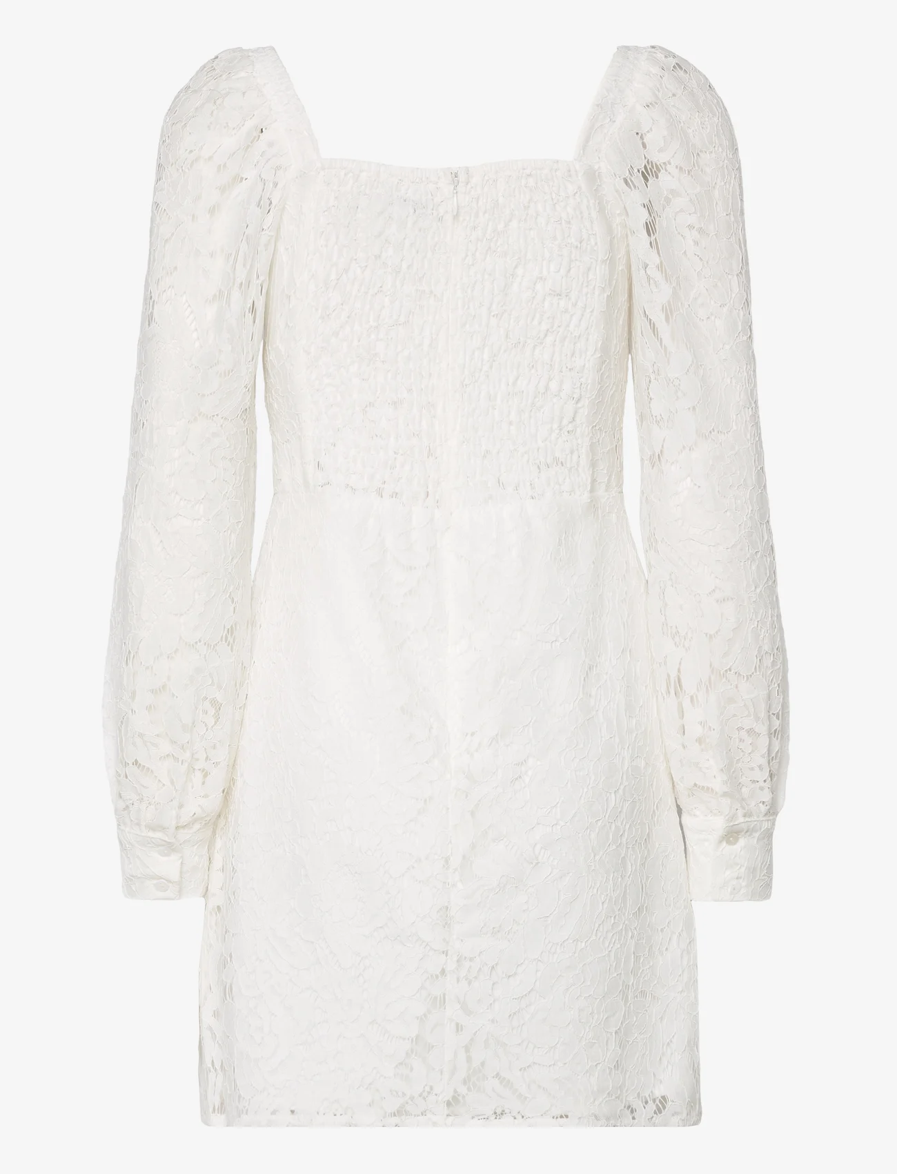 French Connection - ATREENA LACE MINI DRESS - summer dresses - summer white - 1