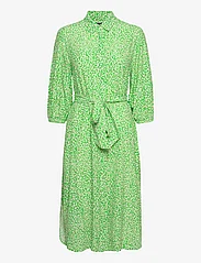 French Connection - CADIE DELPH DRAPE SHIRT DRS - summer dresses - poise green - 0