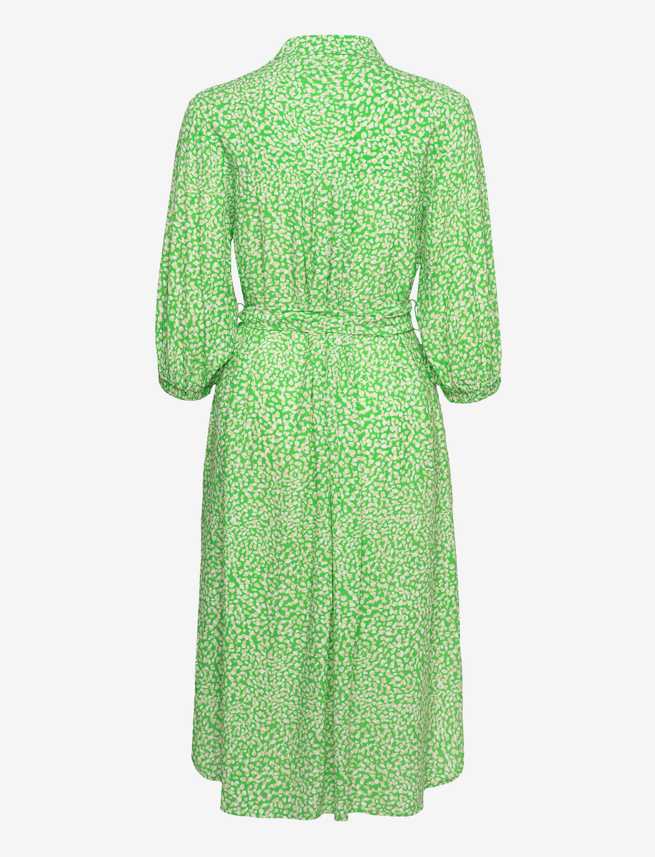 French Connection - CADIE DELPH DRAPE SHIRT DRS - summer dresses - poise green - 1