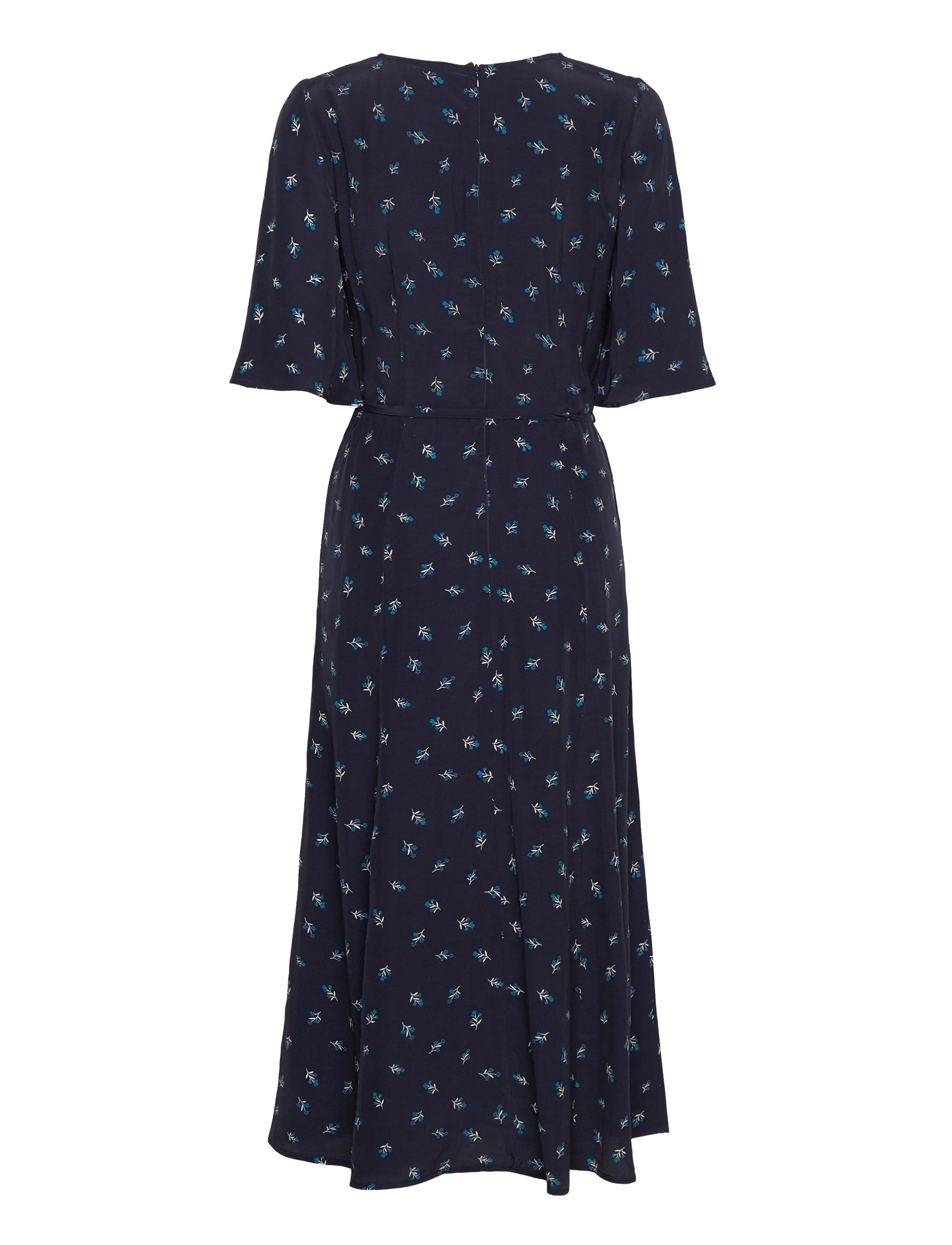 French Connection - CECILIA DEPLHINE MIDI DRESS - marine - 1