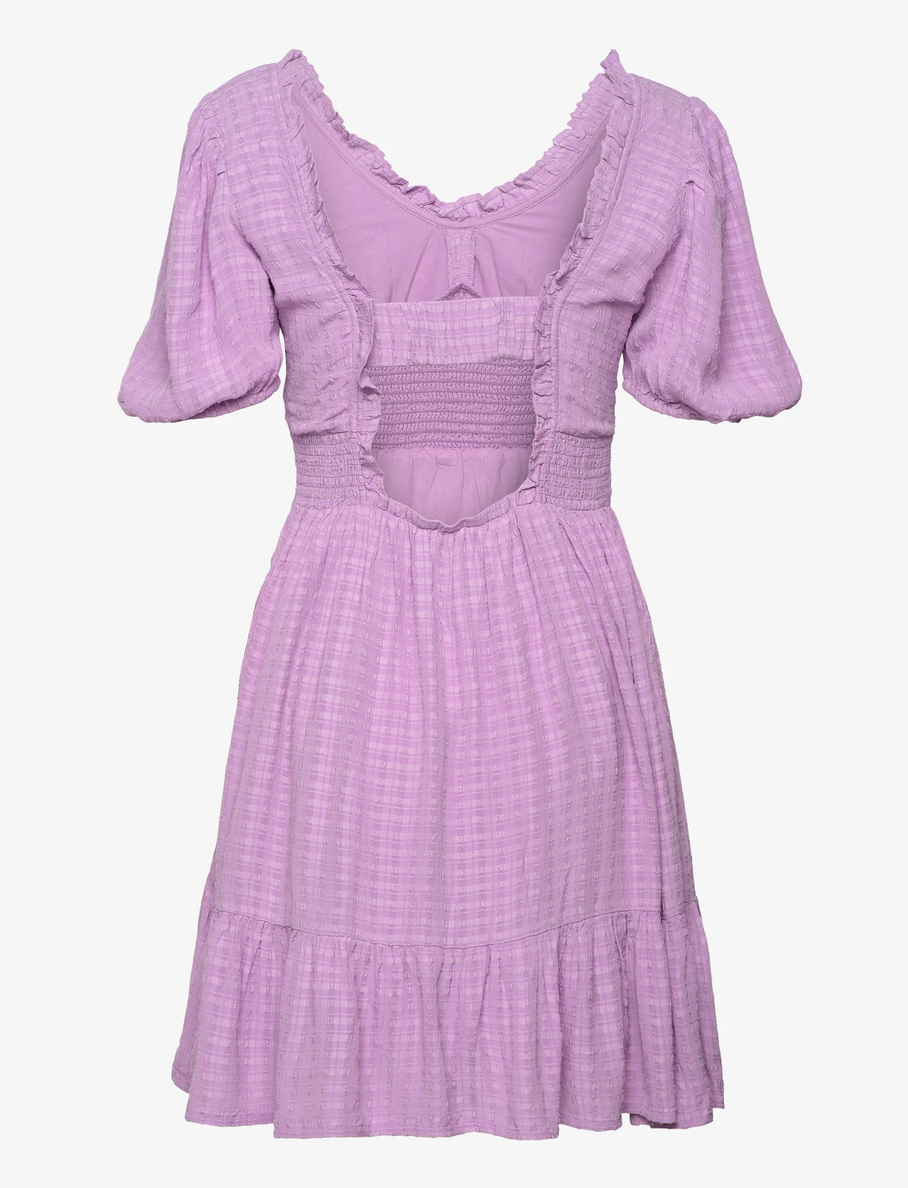 French Connection - BIRCH PUFF SLEEVE DRESS - sommerkjoler - sheer lilac - 1